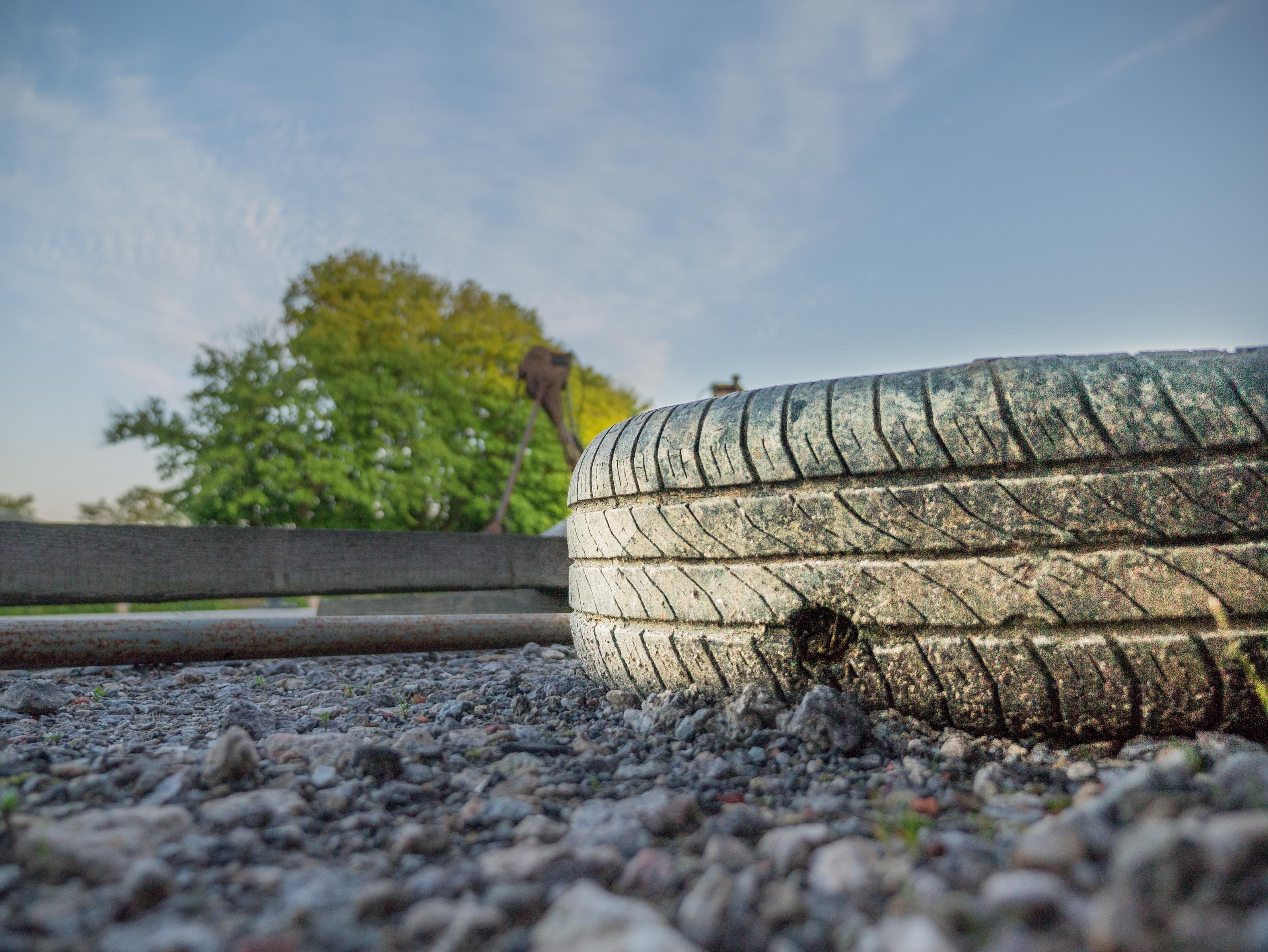 wall, sky, clouds, cloud - sky, transportation, plant, no people, tree, cold, day, rail, sunlight, stones, solid, filed, leave, outdoors, used, 4K, selective focus, HD Wallpaper