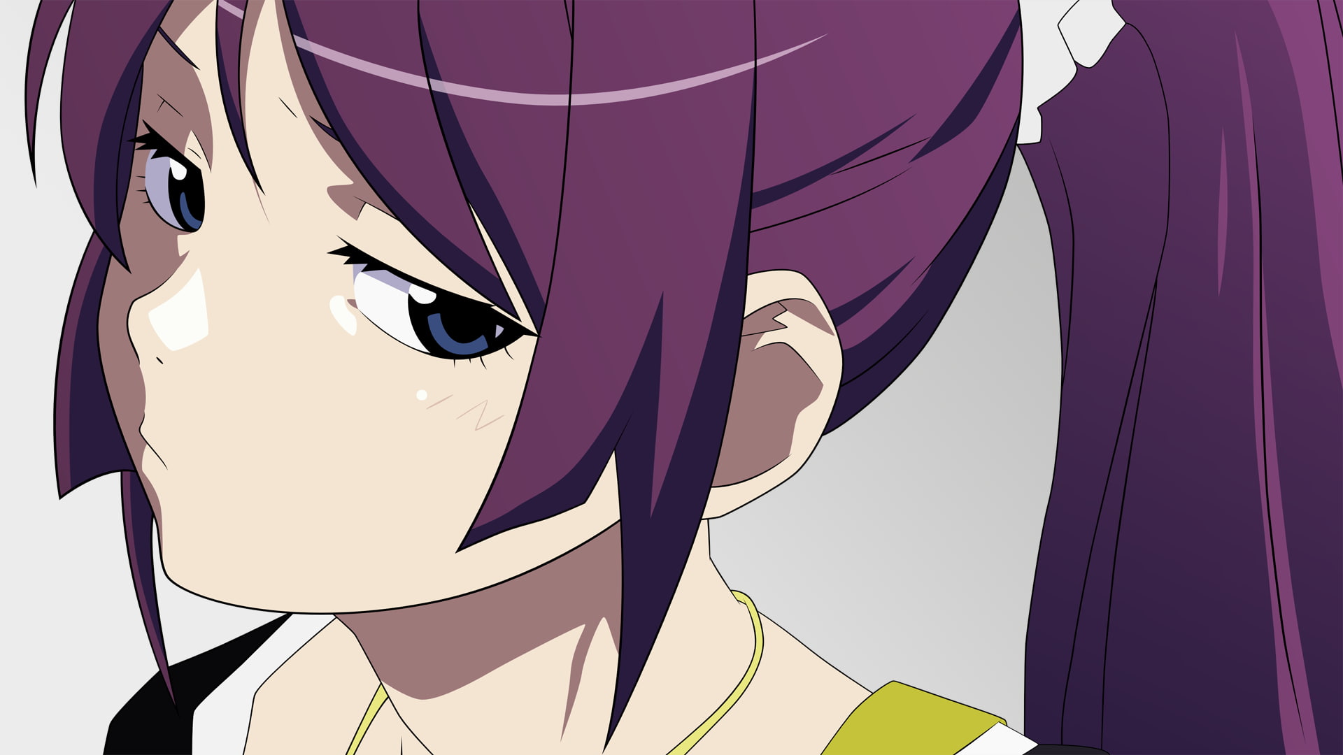portrait, close-up, human representation, Senjougahara Hitagi, art and craft, Nishio Ishin, full frame, creativity, Monogatari Series, no people, lifestyles, HD Wallpaper