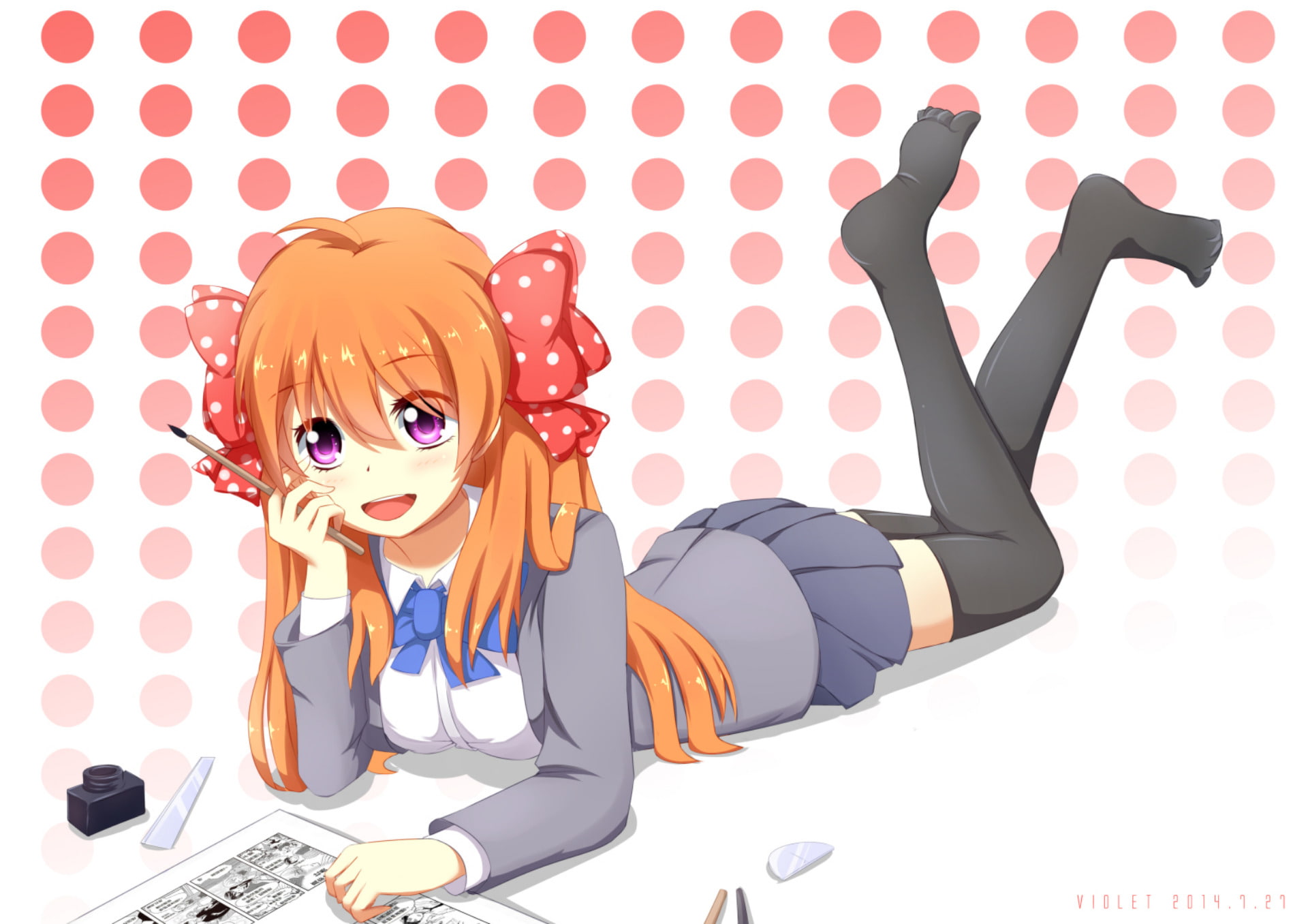 Anime, Chiyo Sakura, 1080P, Monthly Girls Nozaki-kun, HD Wallpaper