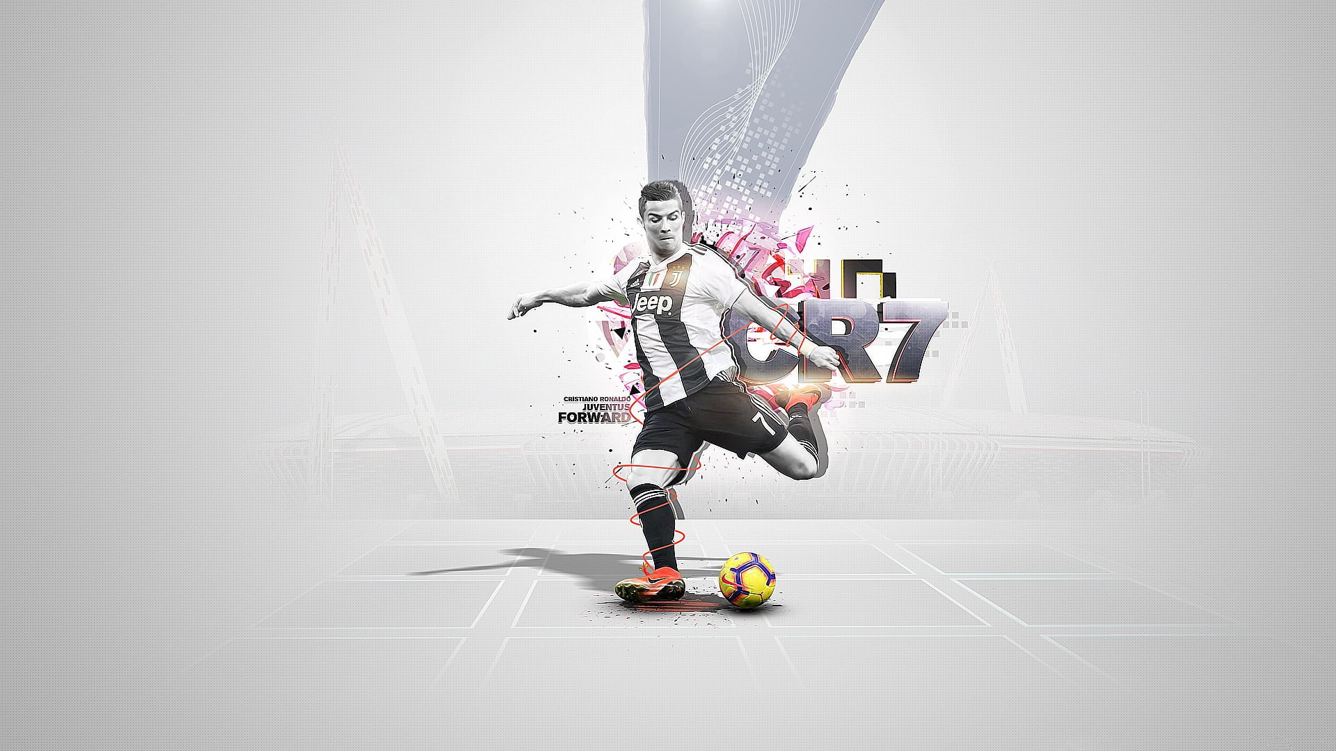 CR7, Juventus FC, Juventus Turin, Soccer, Juve, 1080P, Cristiano Ronaldo, Cristiano, HD Wallpaper