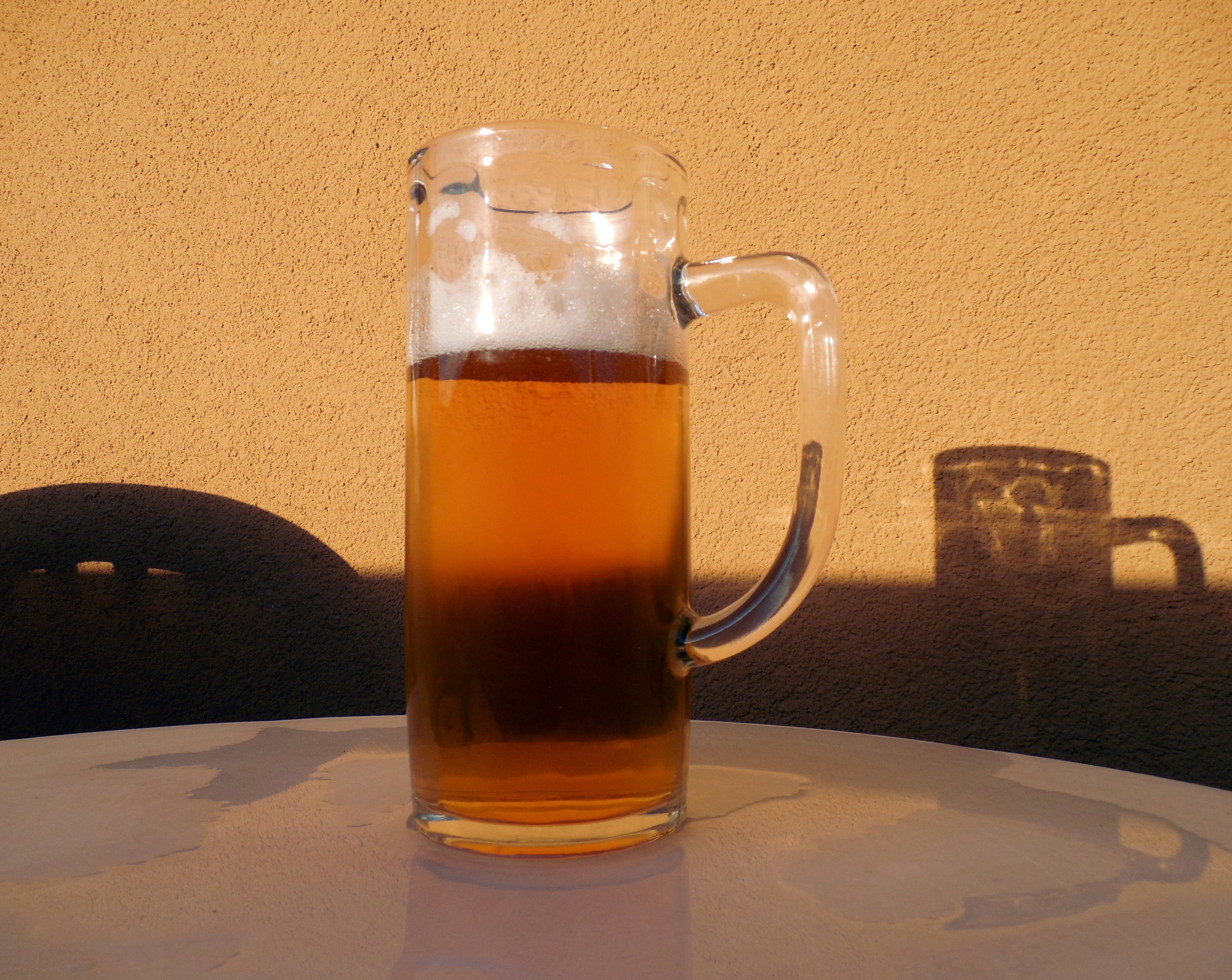 pitcher - jug, close-up, cold temperature, celebrate, freshness, refreshment, glass, alcoholic, table, party, drinking glass, no people, beer - alcohol, HD Wallpaper