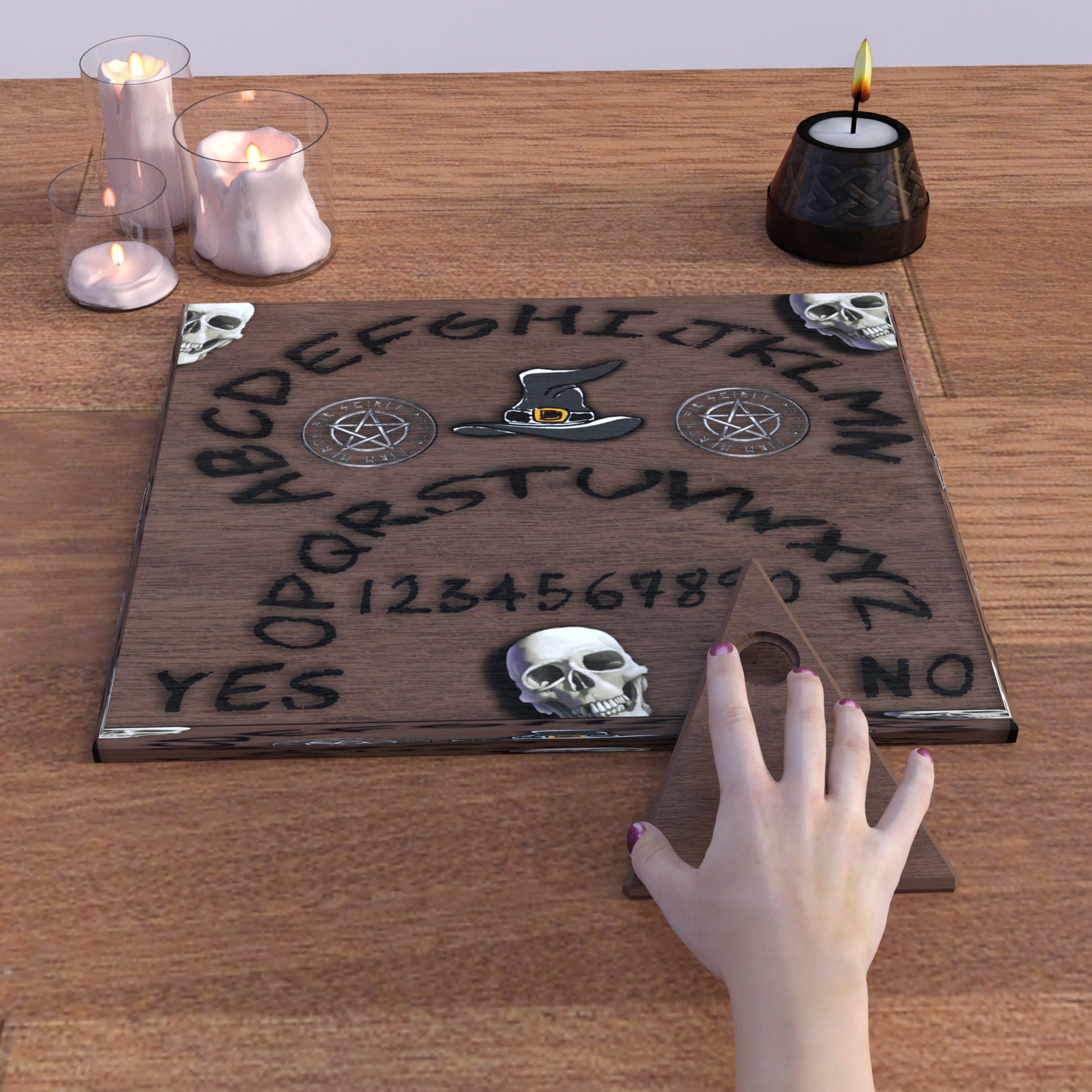 witch board, ouija, flame, western script, text, human hand, lifestyles, 1080P, survey, occultism, tray, real people, communication, high angle view, mystical, Phone HD Wallpaper