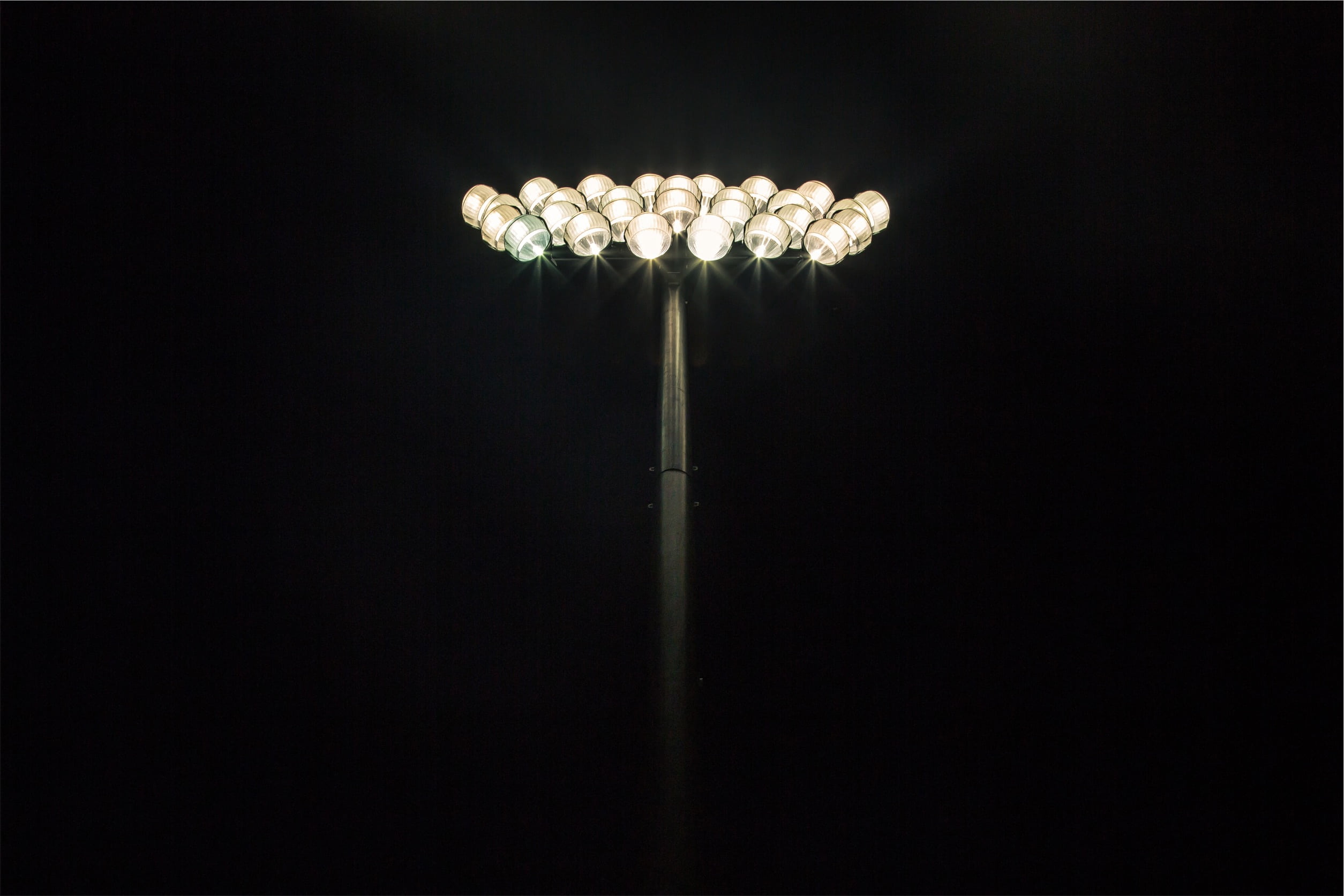light, nature, single object, floodlight, based, flood lights, electricity, black background, street, light bulb, dark, electric light, night, street light, HD Wallpaper