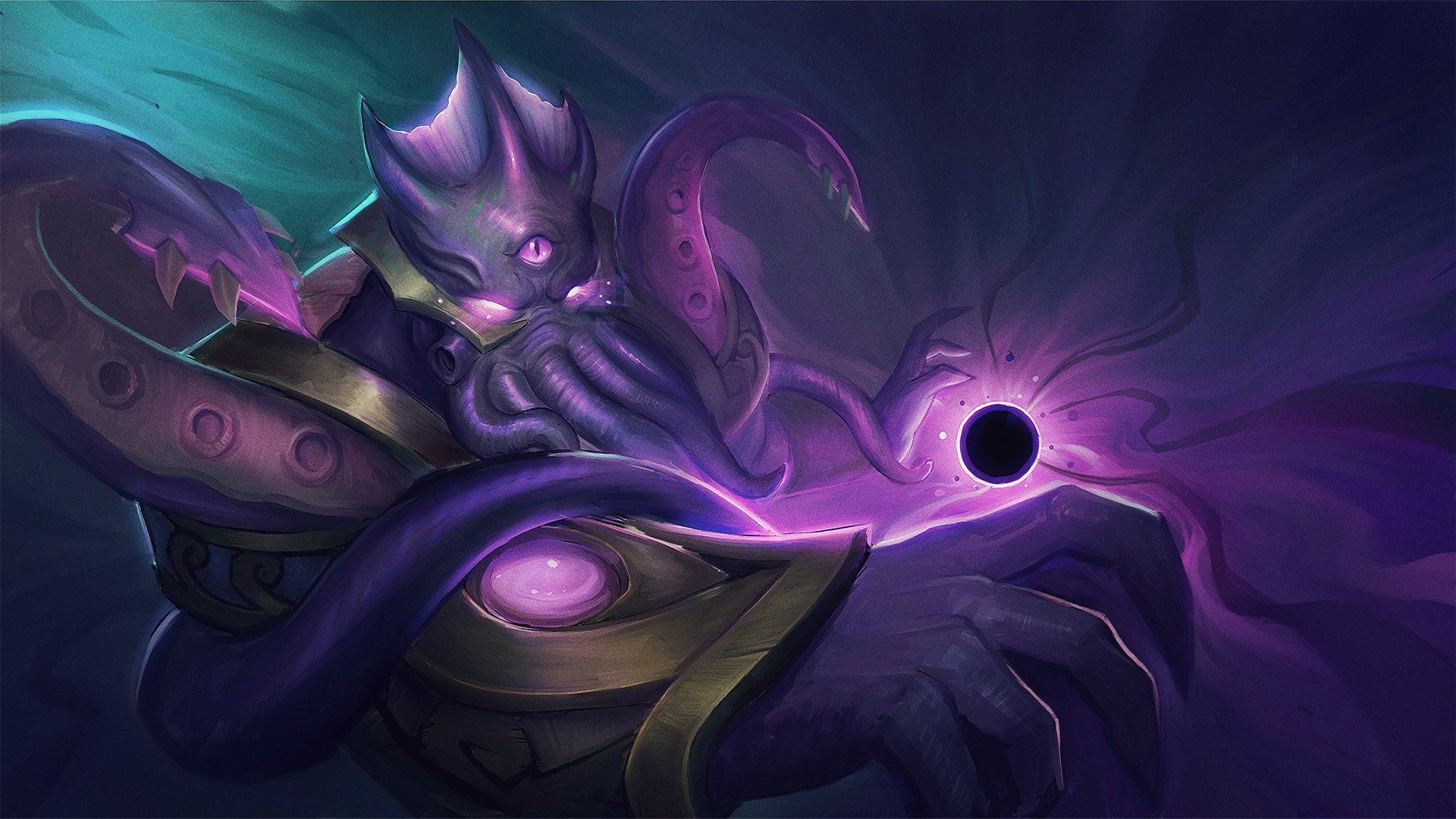 Purple, 1080P, Dota, Enigma (Dota 2), DotA 2, Creature, HD Wallpaper