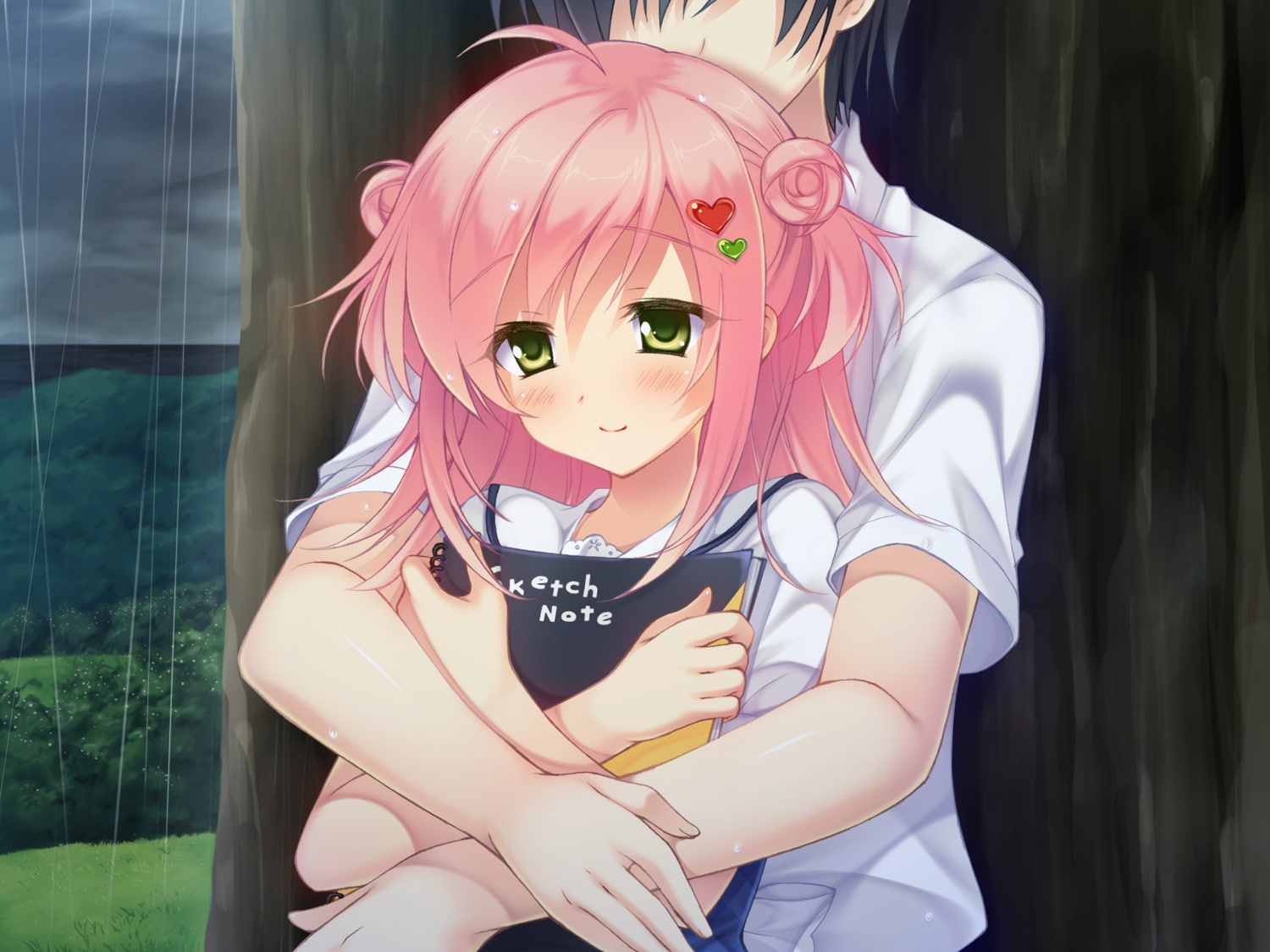 game, 720P, reply, tsukimori, cg, sakura, chiyoko, HD Wallpaper