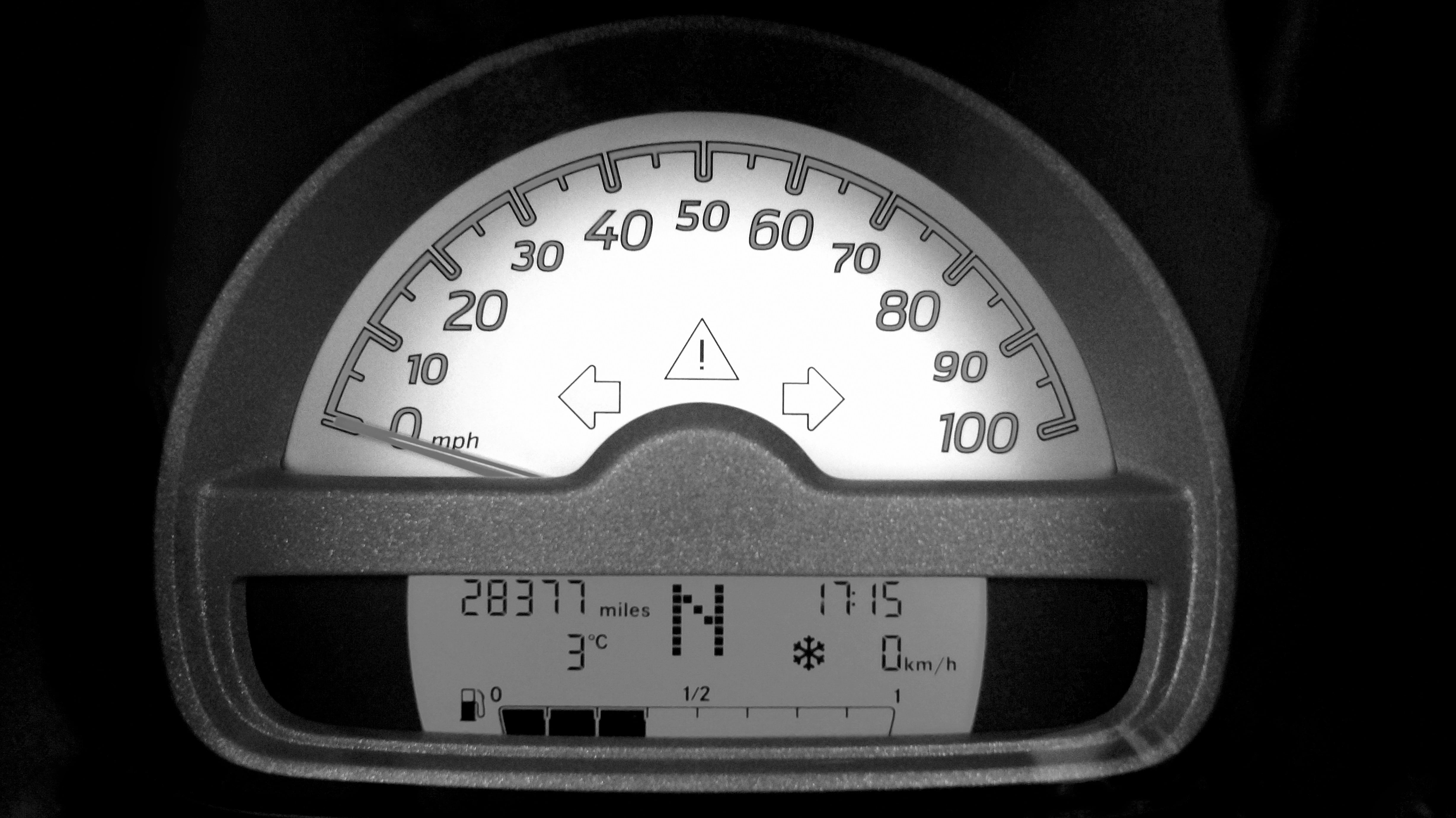 close-up, automobile, automotive, control, communication, odometer, instrument of measurement, meter - instrument of measurement, wheel, technology, single object, HD Wallpaper