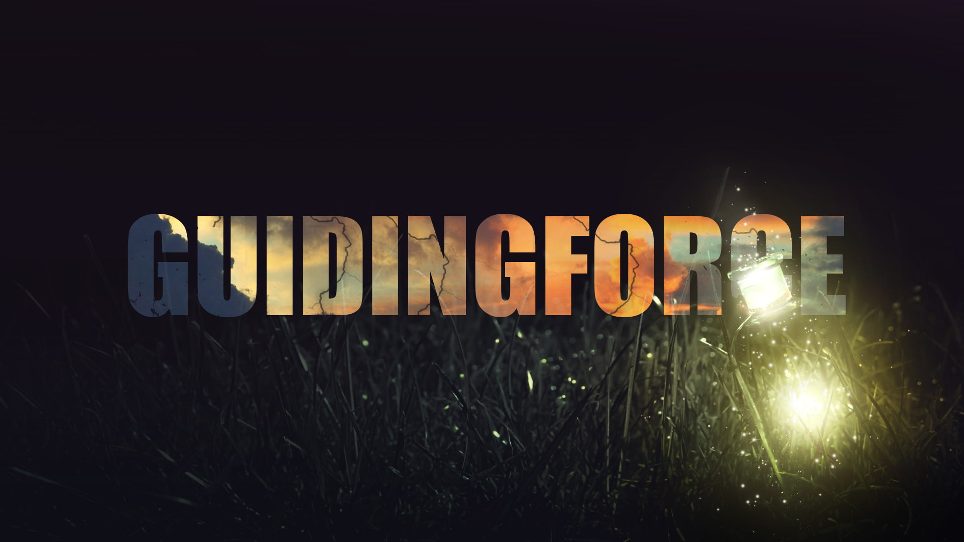 digital art, typography, force, guiding, 1080P, guidingforce, plants, HD Wallpaper
