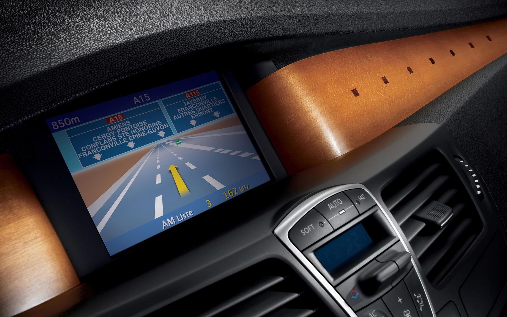 display, 1080P, navigation, interior, gps, cars, HD Wallpaper