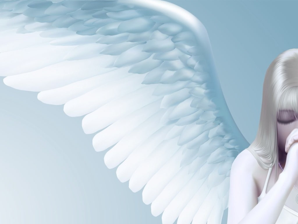hd, abstract, art, lady, saint, beauty, fantasy, 480P, goddess, saintly, Angel, HD Wallpaper
