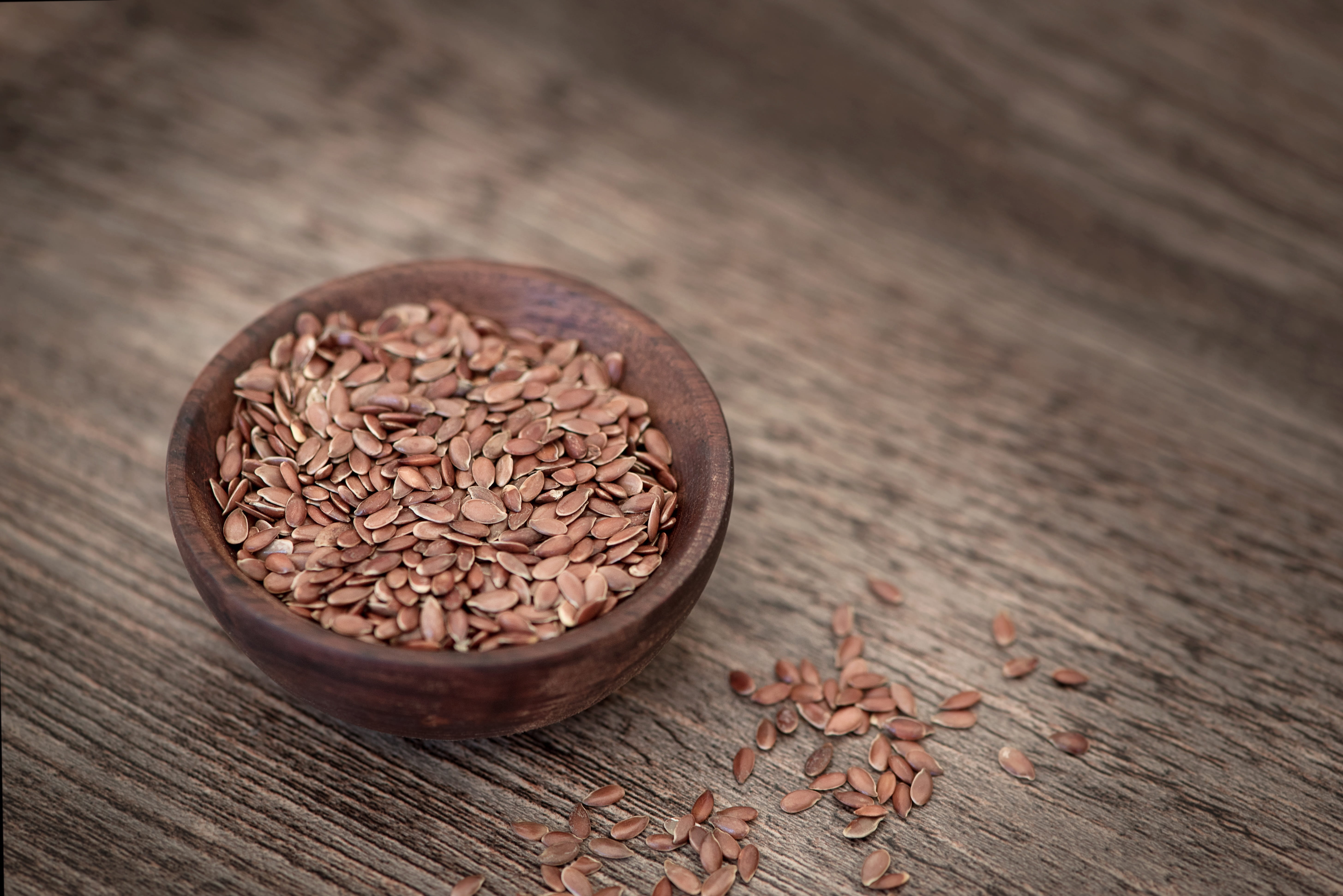 raw food, vegan, healthy eating, flax seed, lein, flax, seeds, nutrition, studio shot, still life, wood - material, vegetarian food, surface, brown, seed, HD Wallpaper