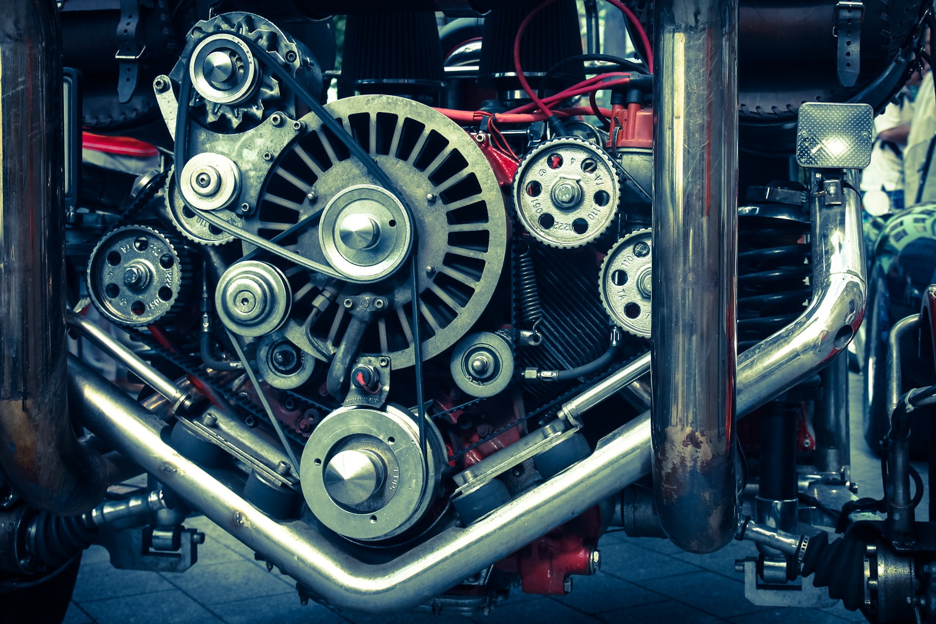 car, 1080P, close-up, technique, machine, land vehicle, machinery, complexity, transportation, manufacturing equipment, connection, mode of transportation, HD Wallpaper