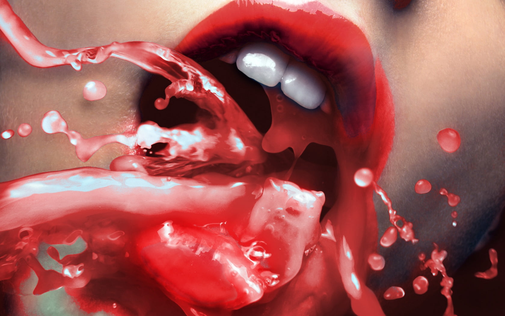 mouth, human body part, human lips, lips, indoors, 720P, human face, abstract, lifestyles, petal, adult, midsection, macro, healthcare And Medicine, body part, HD Wallpaper