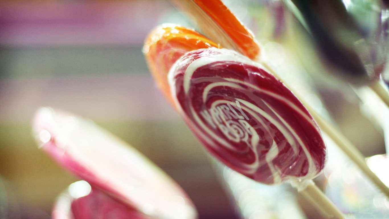 lollipops, caramel, 720P, photography, HD Wallpaper
