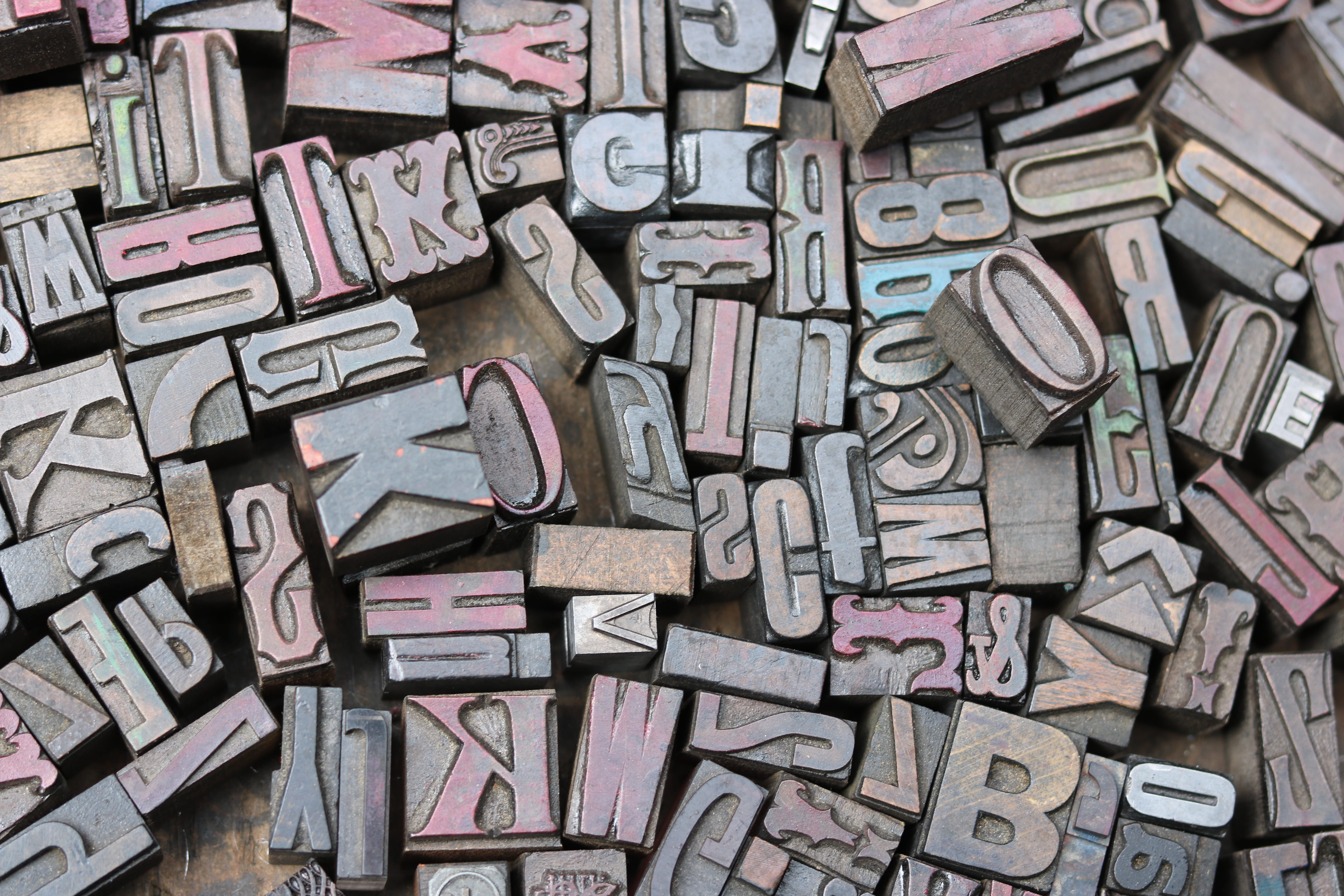 ink, indoors, communication, buffer, paper, high angle view, letter, close-up, abundance, typescript, no people, art and craft, backgrounds, vintage, flea market, HD Wallpaper