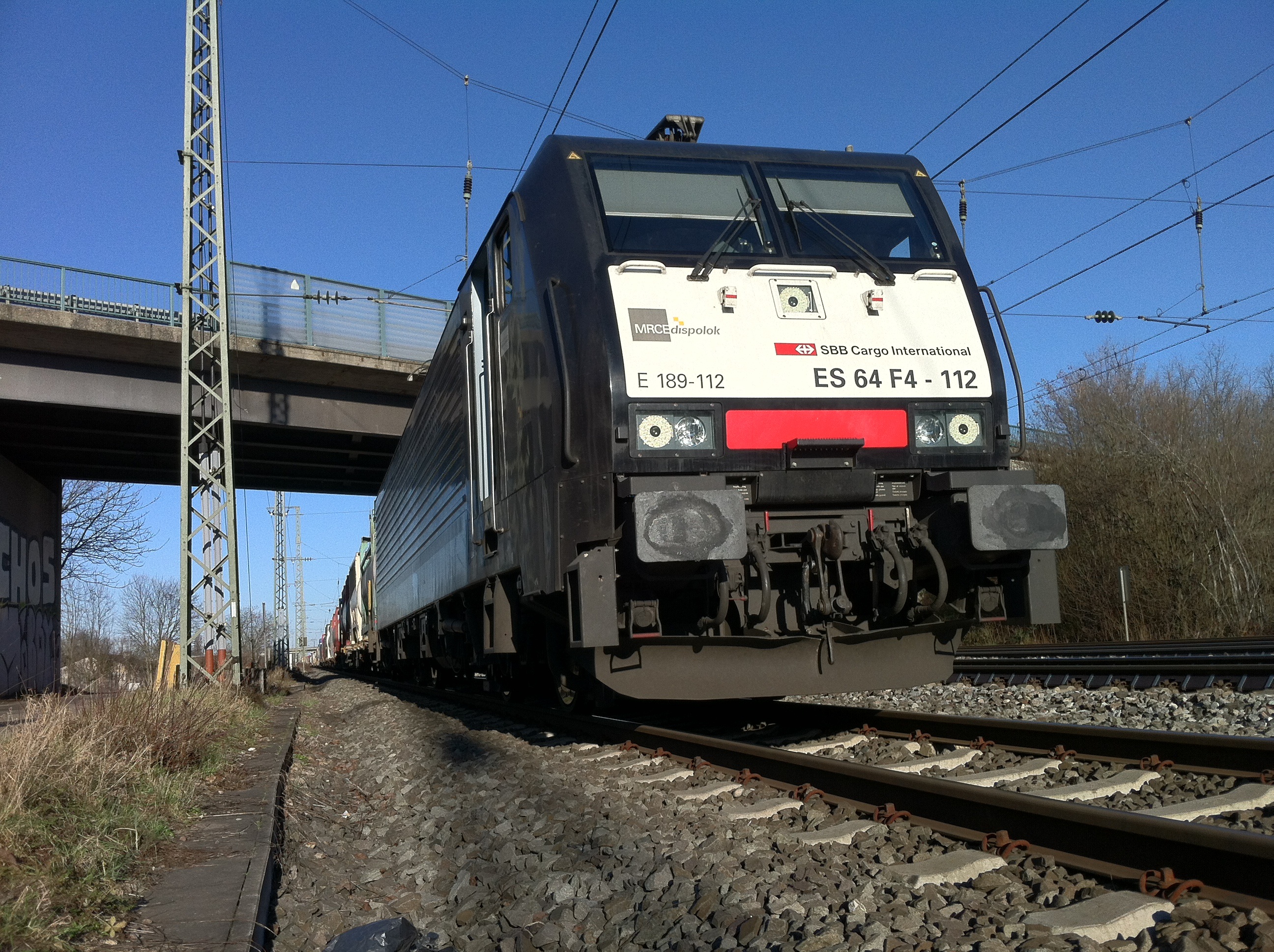 mode of Transport, no people, public transportation, vehicles, metal, land Vehicle, rail, station, clear sky, track, freight Transportation, power supply, HD Wallpaper