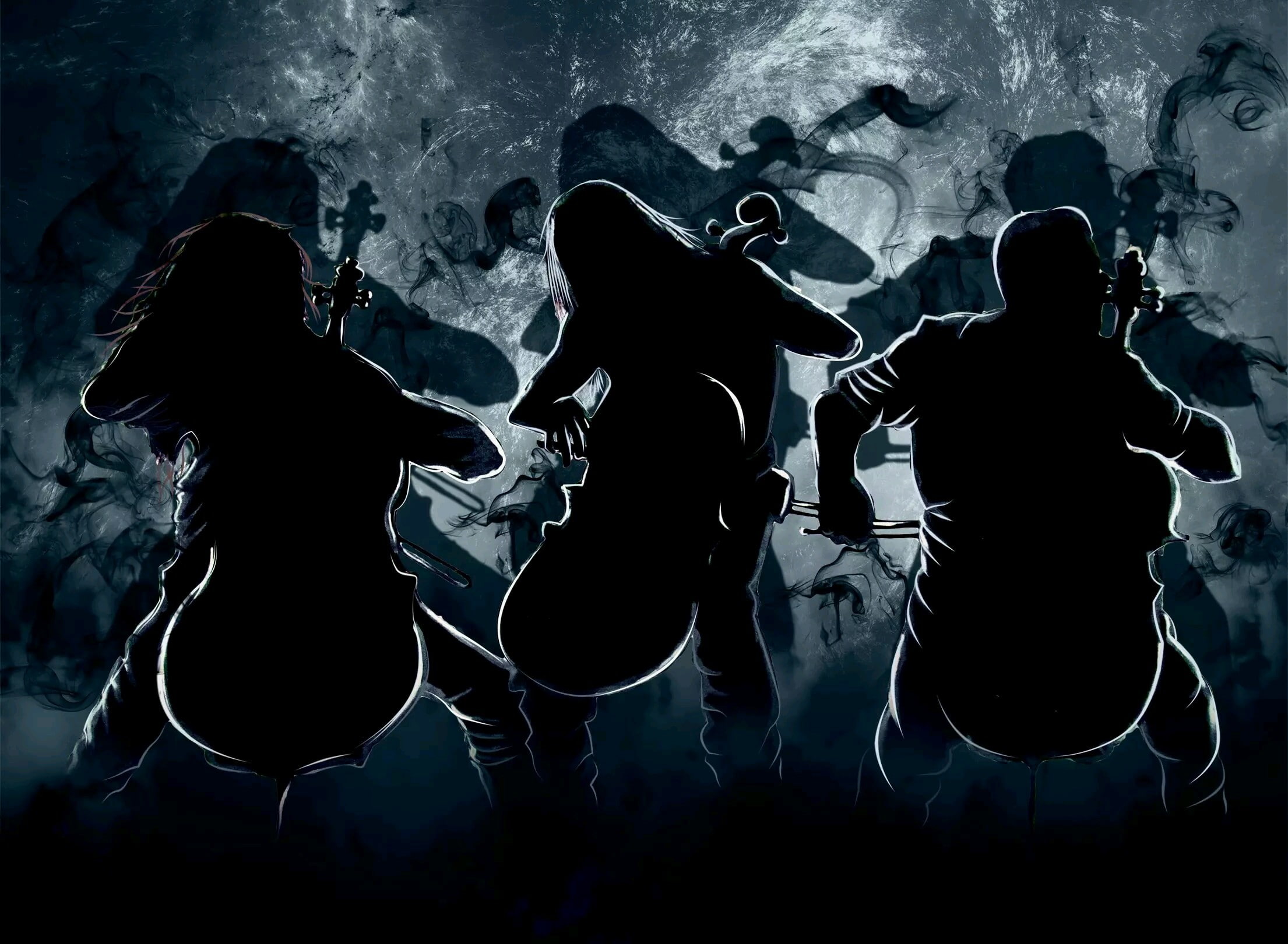 Bert, art, Spongebob, 1080P, Apocalyptica, Eicca, cellos, HD Wallpaper