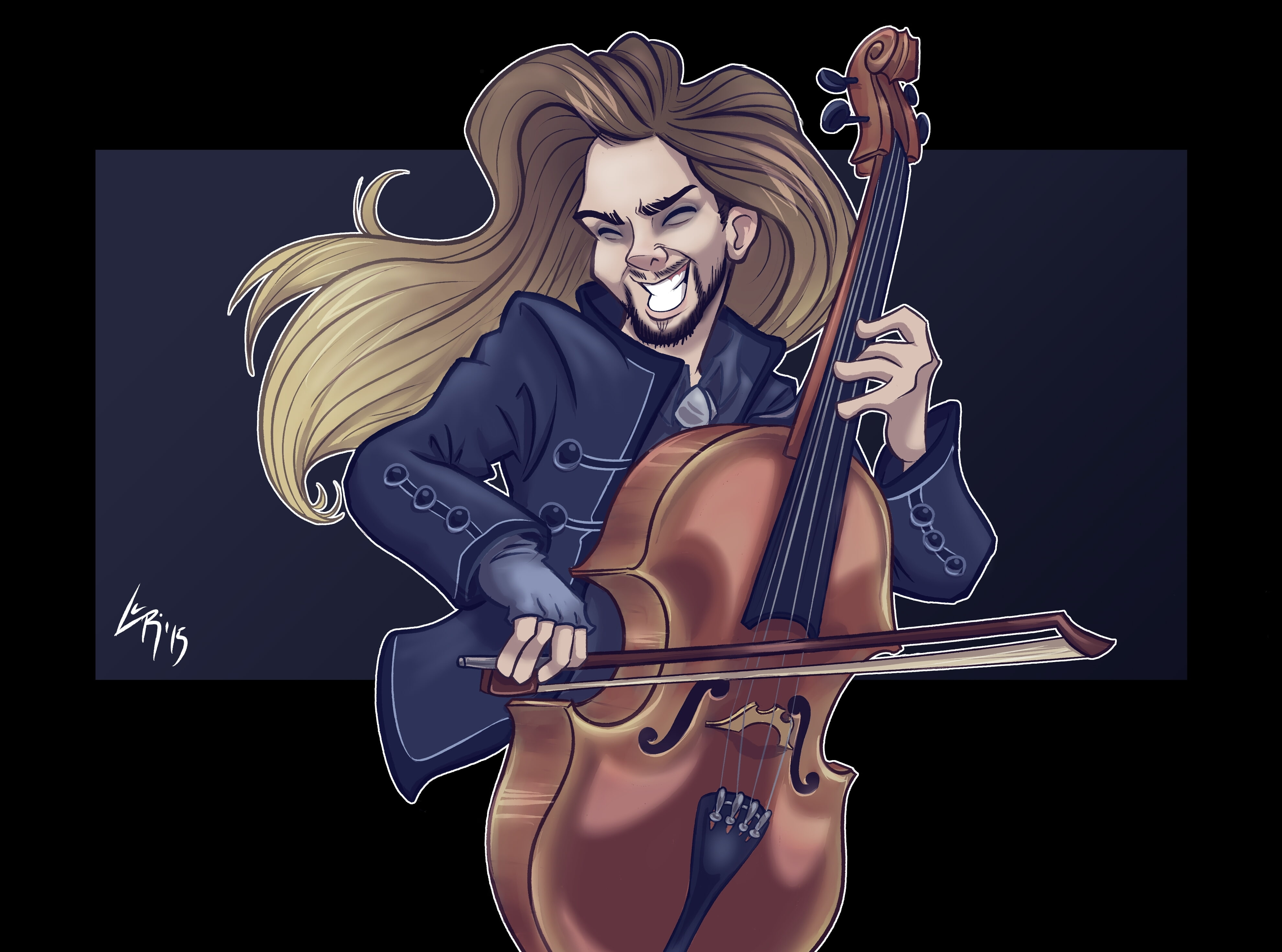 4K, fan Art, Kivilaakso, Apocalyptica, cello, Bert The Stone Valley, LarissaRivero, Perttu, HD Wallpaper