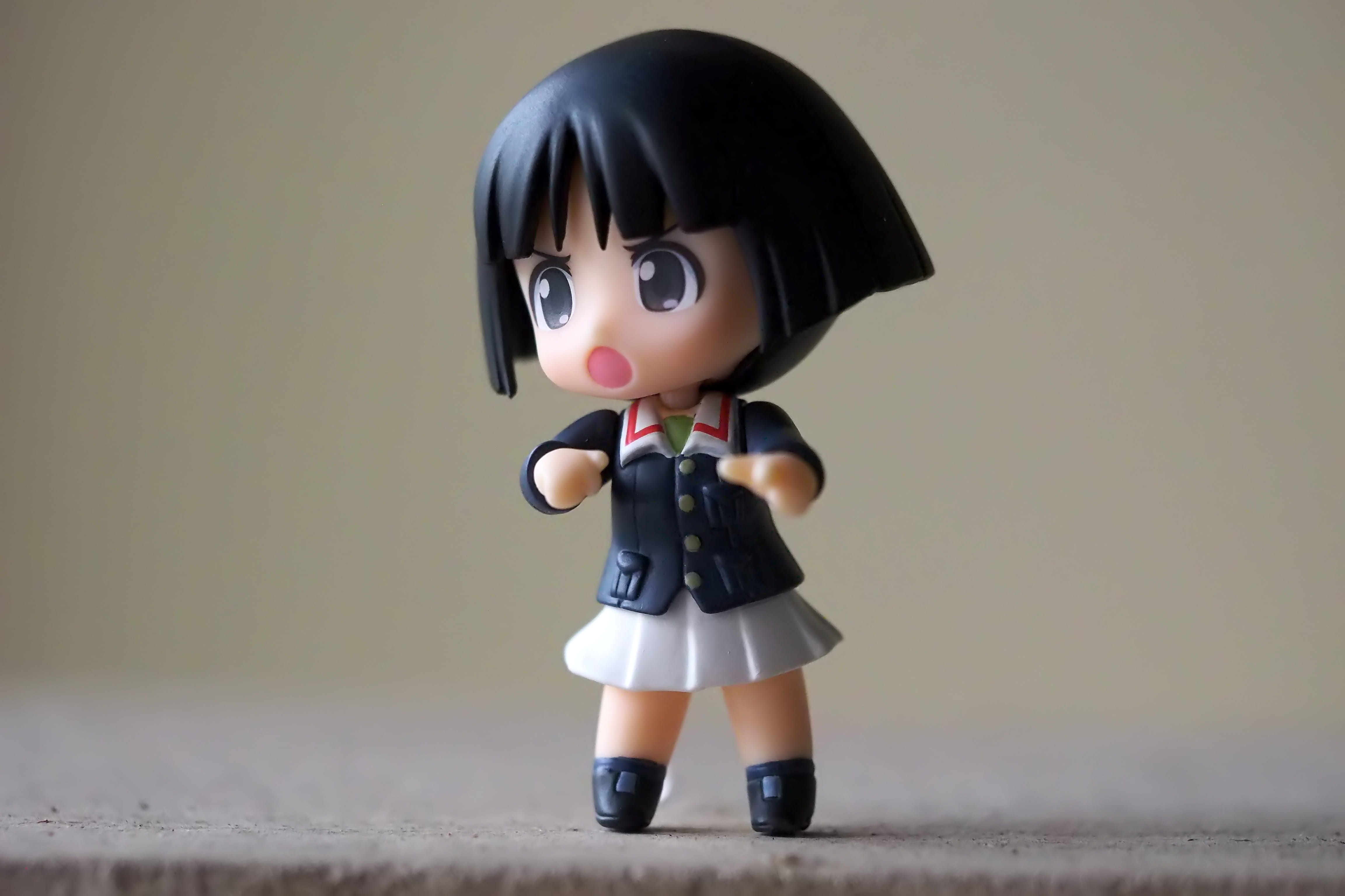 child, close-up, cartoon, female, colored background, one person, japanese, innocence, television, creativity, studio shot, anime, figurine, human representation, HD Wallpaper
