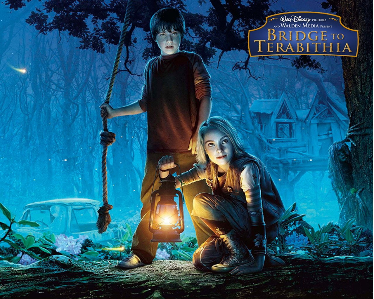 Bridge To Terabithia, disney, bridge, terabithia, Movie, 720P, walt, HD Wallpaper