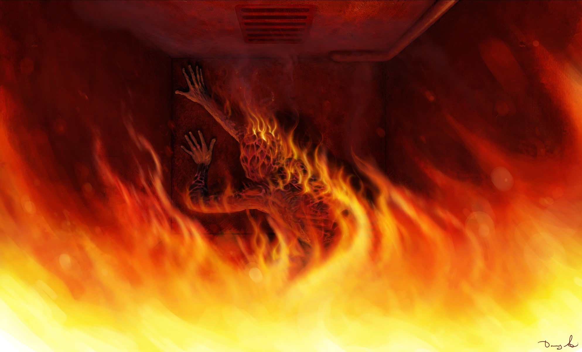 orange color, communication, fire, outdoors, heat - temperature, yellow, motion, Games, inferno, close-up, sign, no people, warning sign, horror, flame, HD Wallpaper