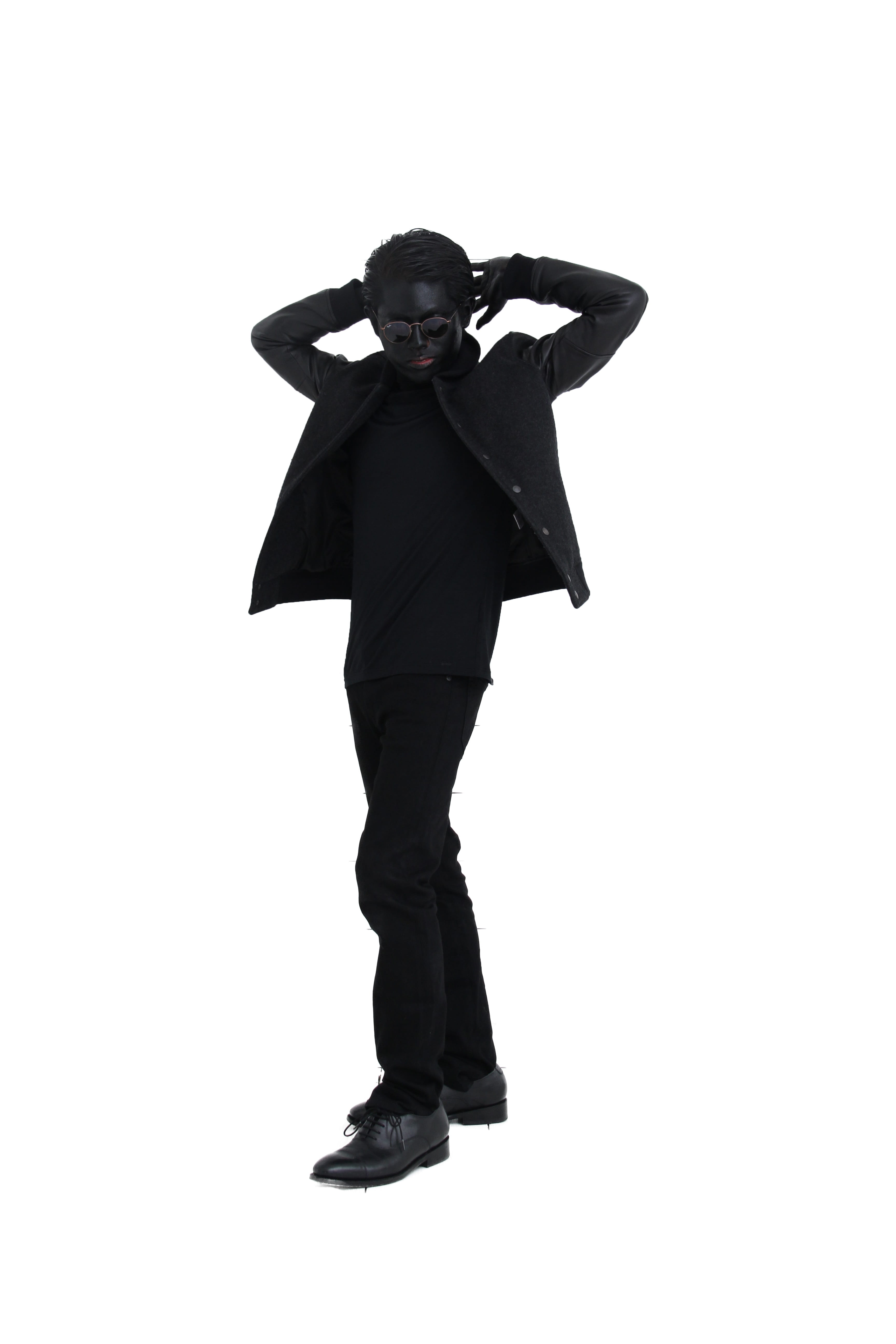 young men, isolated, emotion, black, strange person, cut out, indoors, cool, model, male, full length, front view, human, standing, human body part, white background, Phone HD Wallpaper