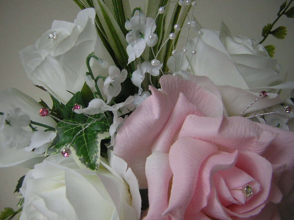 made, art, white, photography, roses, abstract, hand, PINK, 480P, hd, HD Wallpaper
