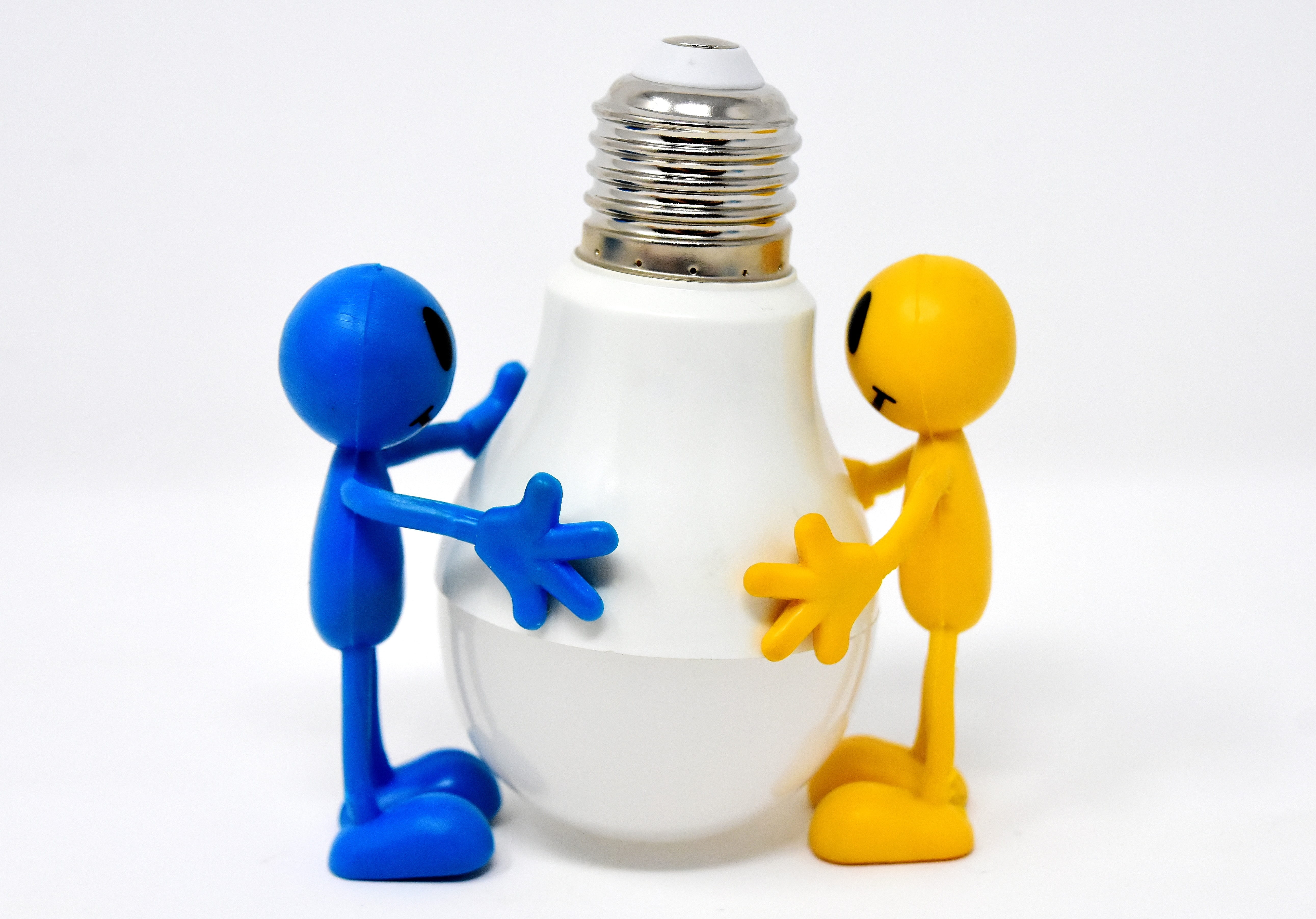 lighting, yellow, food, studio shot, cut out, figures, led, representation, no people, human representation, indoors, plastic, container, white, lighting medium, HD Wallpaper