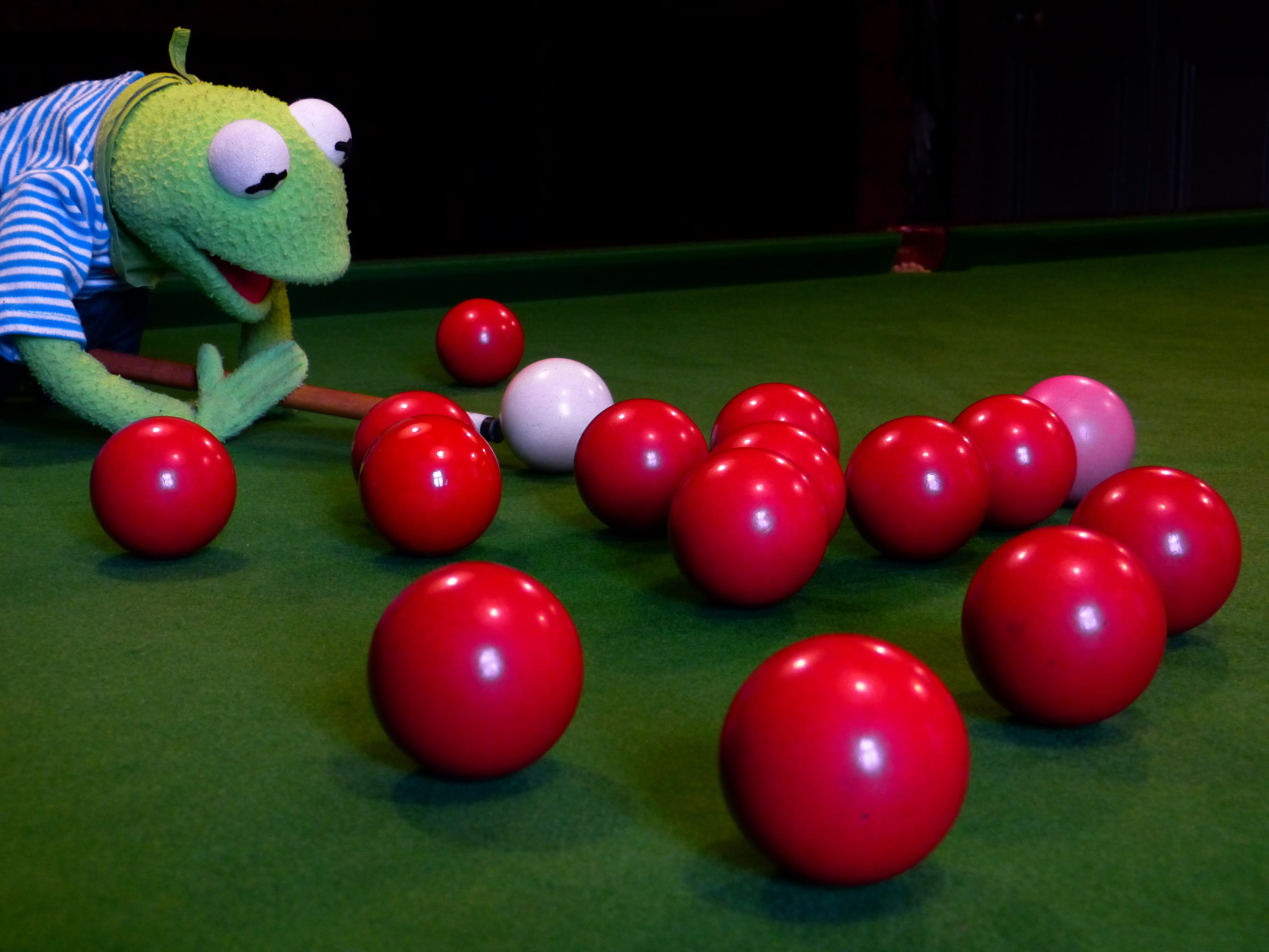 people, activity, competition, leisure activity, snooker, group of objects, juze, 4K, recreational pursuit, kermit, pool ball, leisure games, company, HD Wallpaper