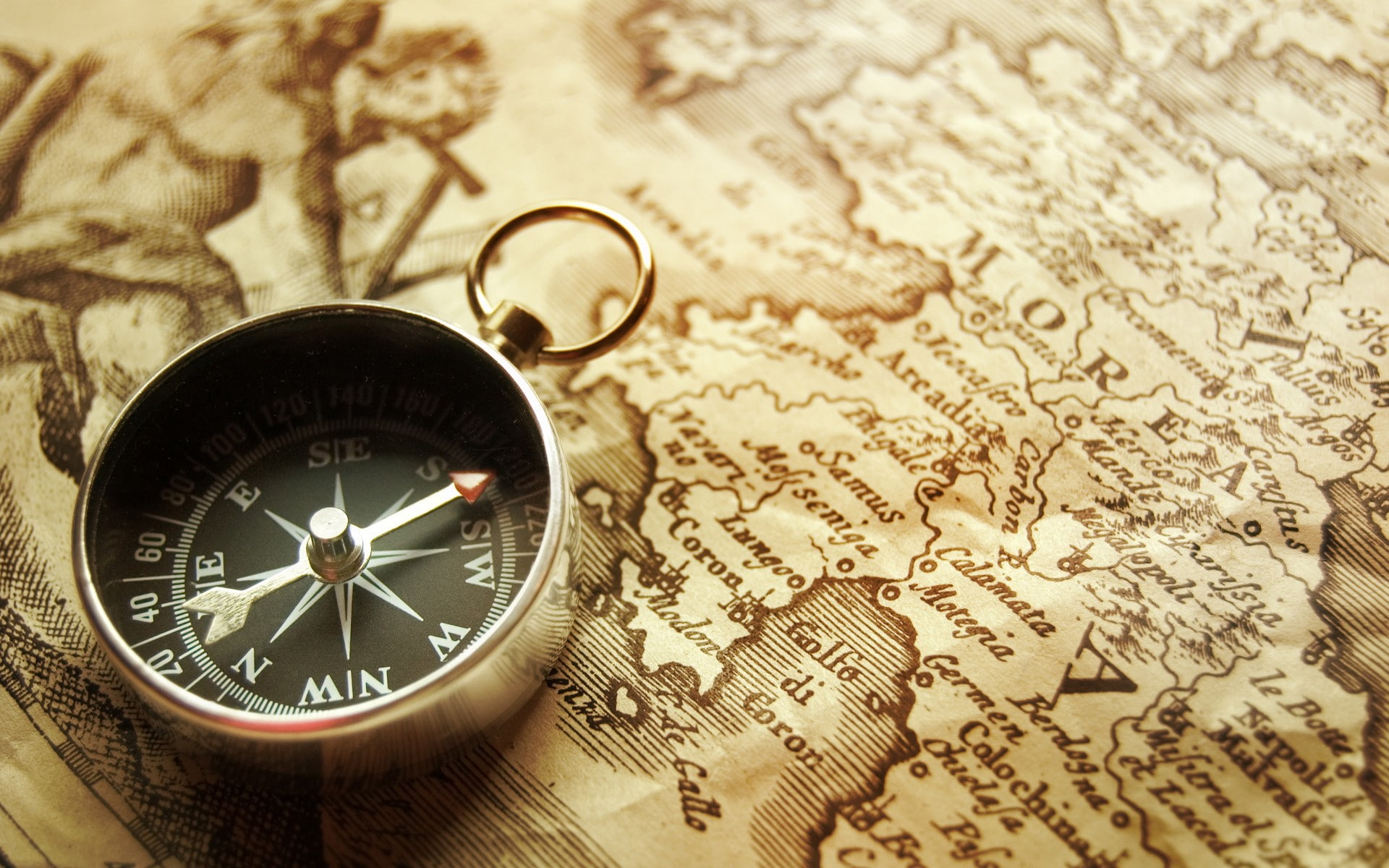 exploration, topography, journey, high angle view, close-up, indoors, navigational equipment, searching, accuracy, looking, discovery, text, the way forward, HD Wallpaper