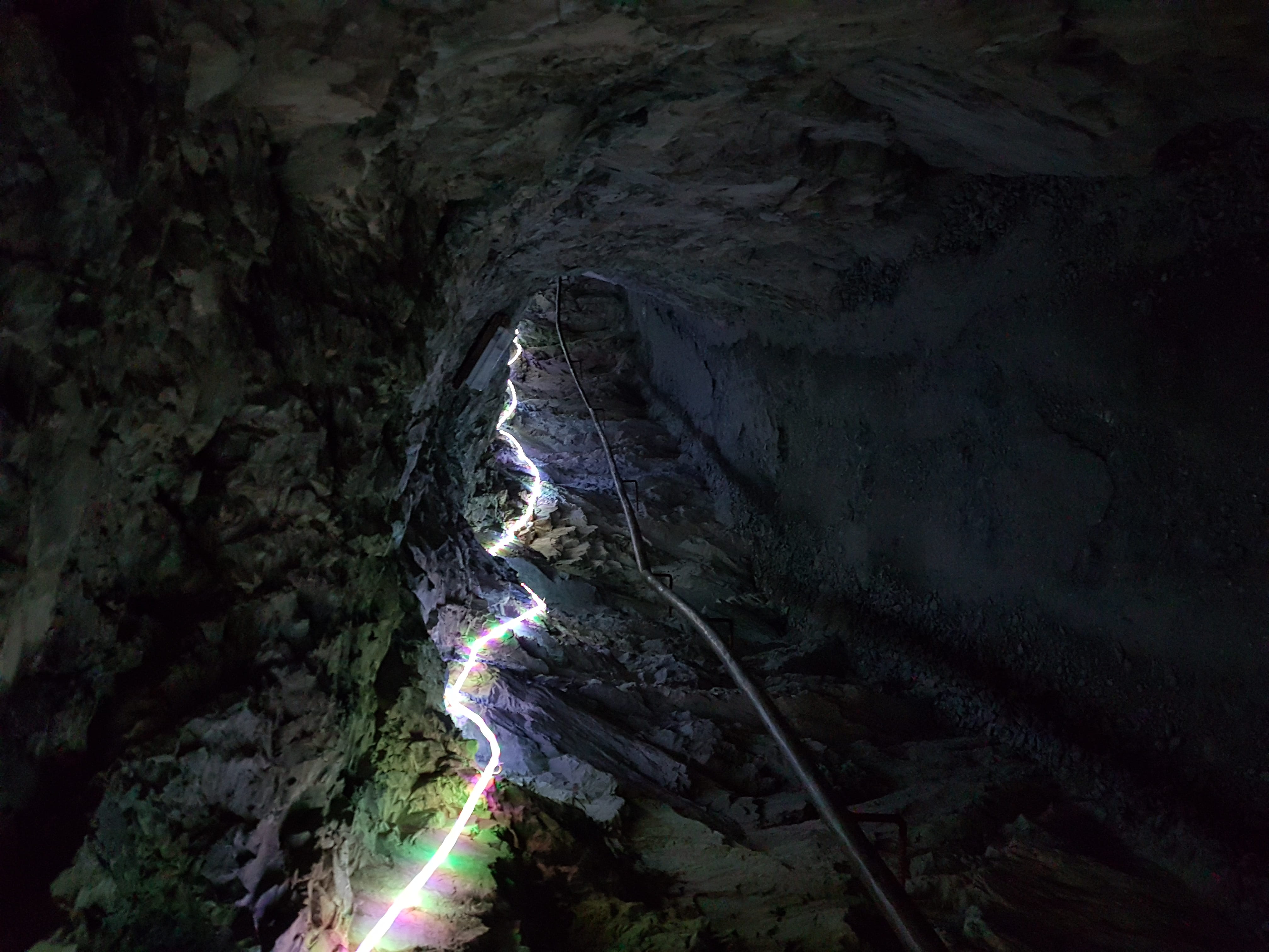 illuminated, rock - object, eroded, motion, geology, no people, tunnel, day, power in nature, solid, rock, lights, beauty in nature, österreich, nature, HD Wallpaper