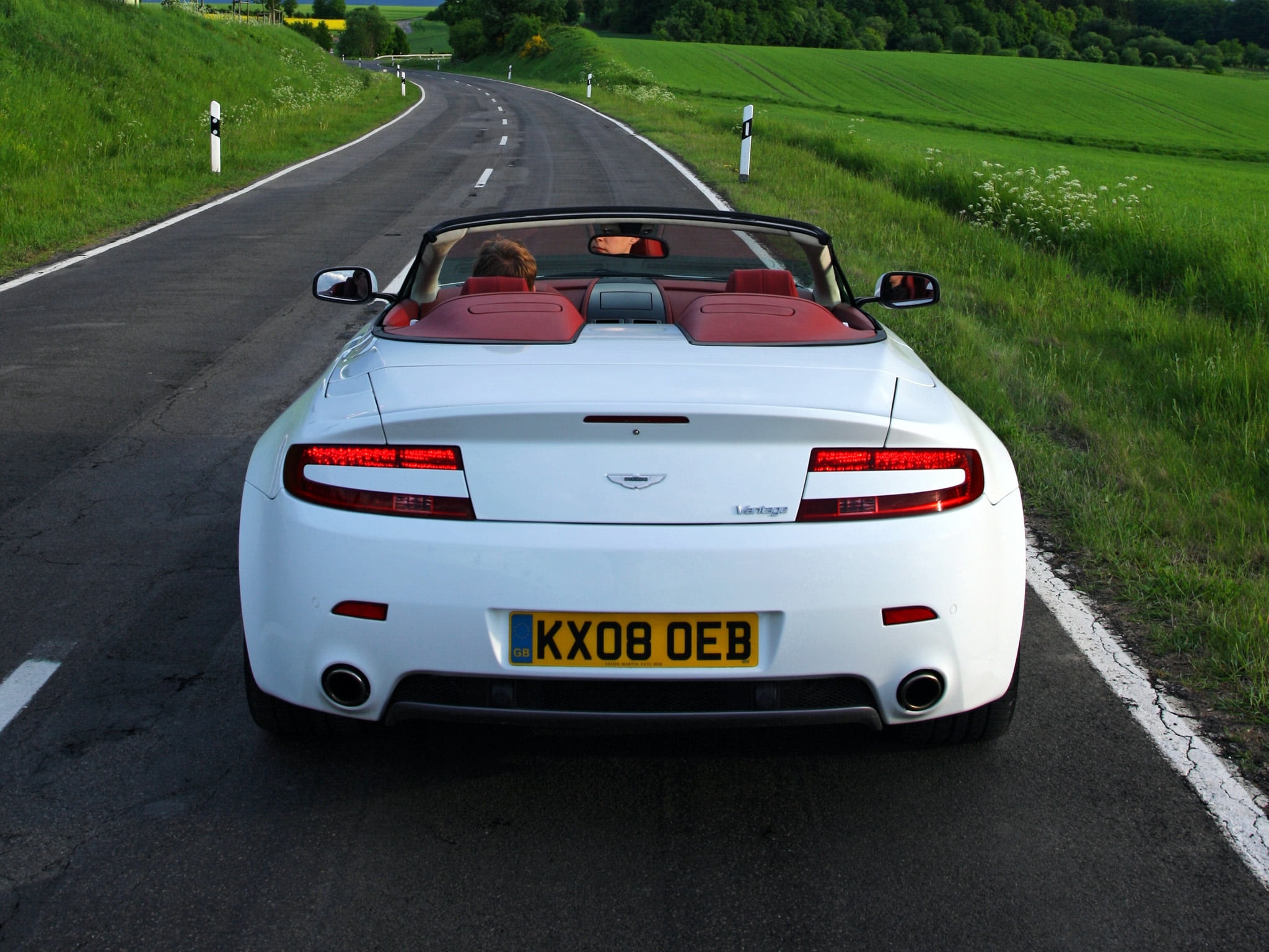 nature, rear view, white, the way forward, road Trip, journey, summer, direction, mode of Transport, driving, wheel, germany, street, sign, mode of transportation, HD Wallpaper