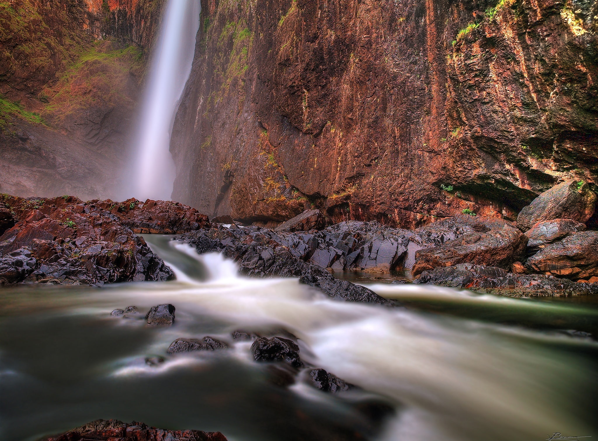 lannercost, no people, Flow, flowing water, queensland, land, Best, day, motion, national park, forest, down under, Outdoors, rain forest, beauty in nature, HD Wallpaper