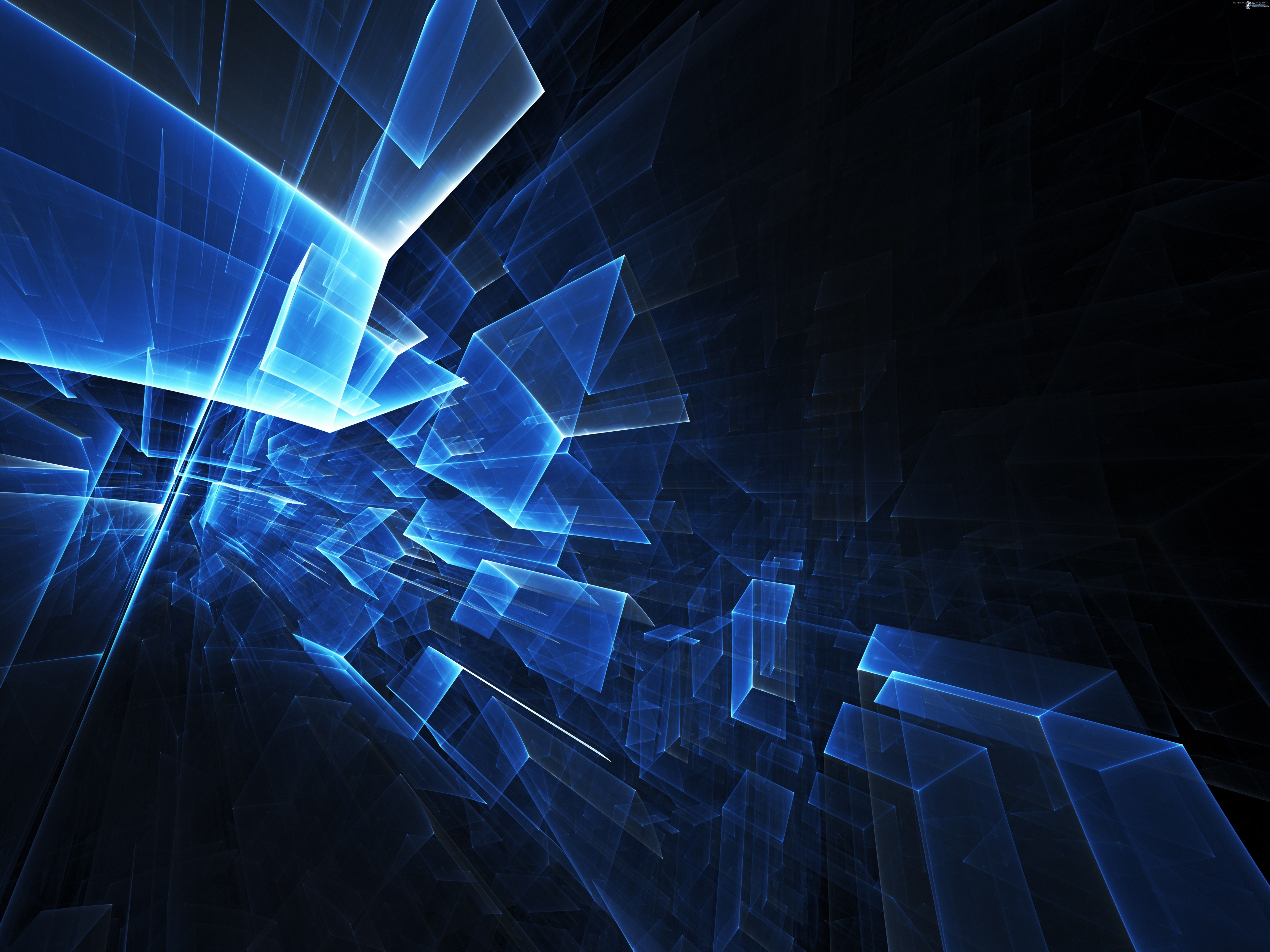 orange, cube, 3d, 8k, background, 8K, polygon, 4k, blue, 5k, green, HD Wallpaper