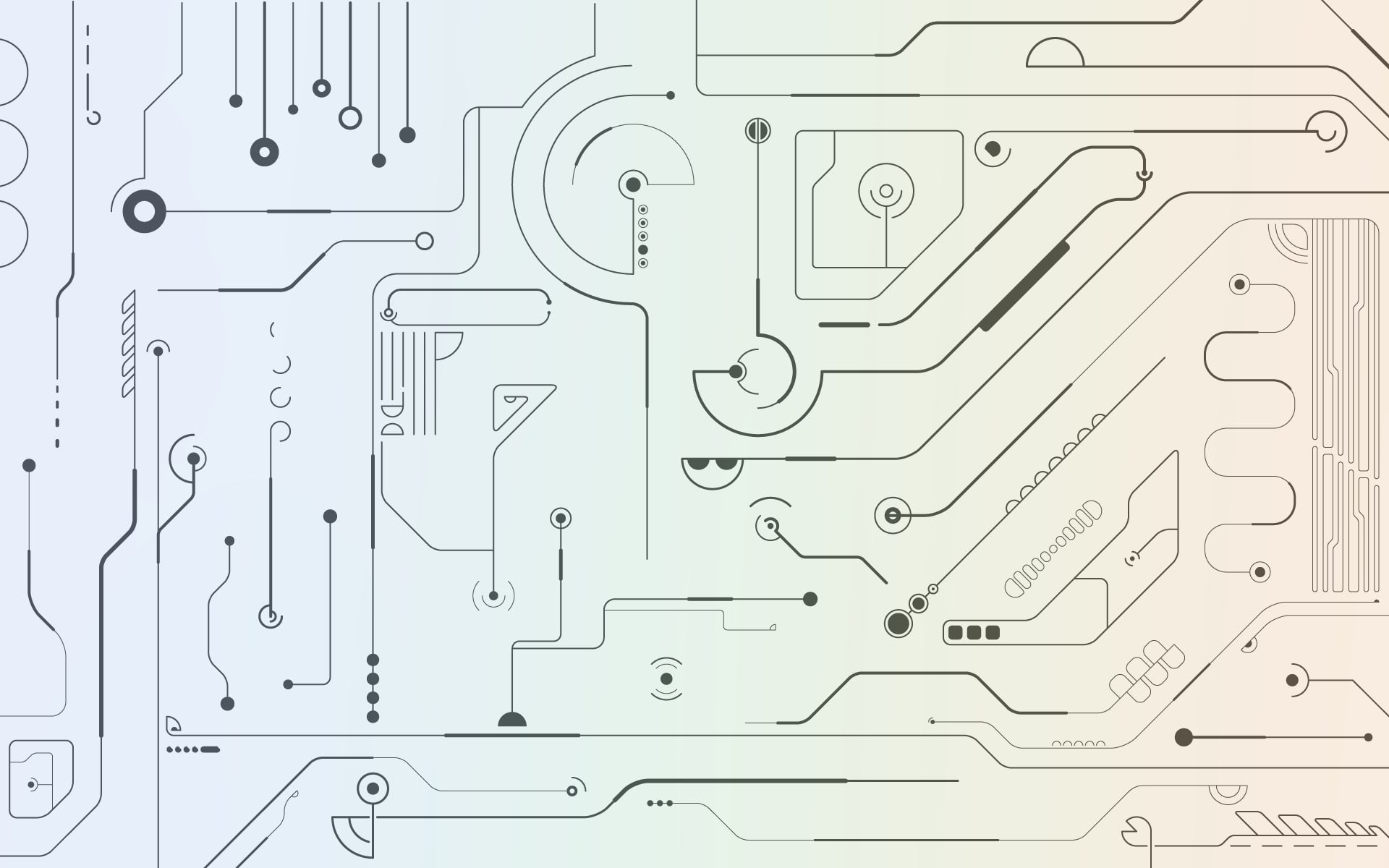 architecture, no people, circuit, communication, geometric shape, design, blueprint, paper, technology, pattern, modern, planning, indoors, shape, 1080P, HD Wallpaper
