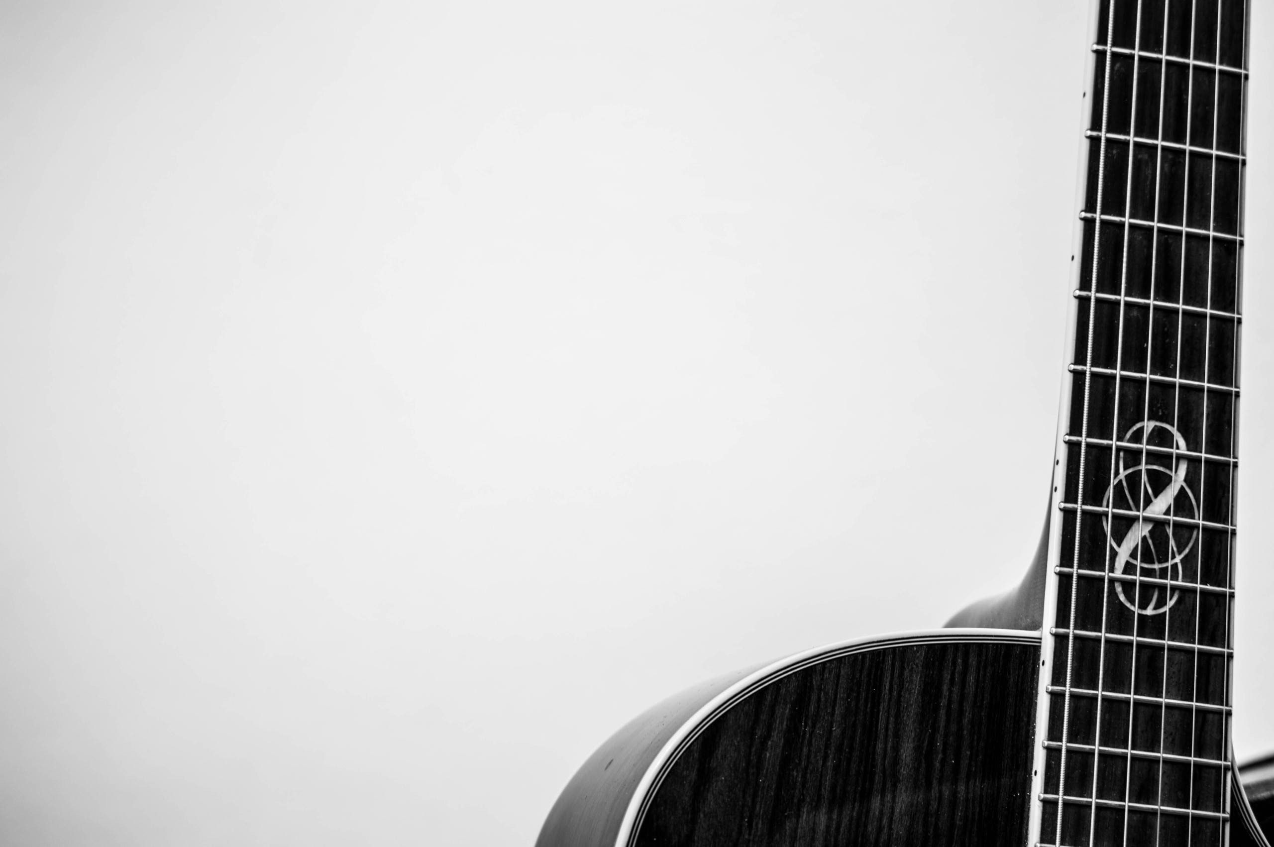 monochrome, 2K, Ibanez, Guitar, HD Wallpaper