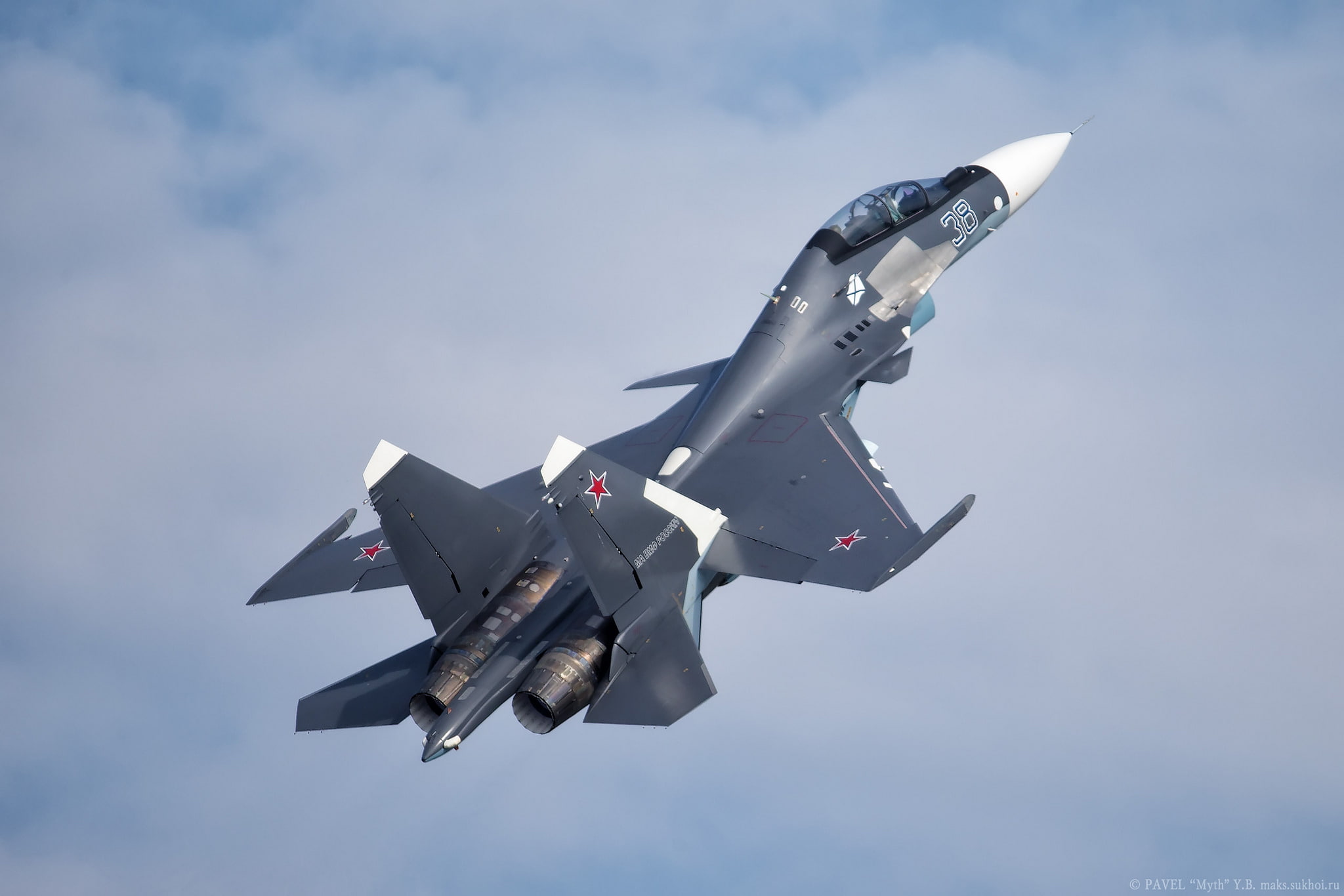 1080P, Russian Navy, Sukhoi Su, 30SM, HD Wallpaper