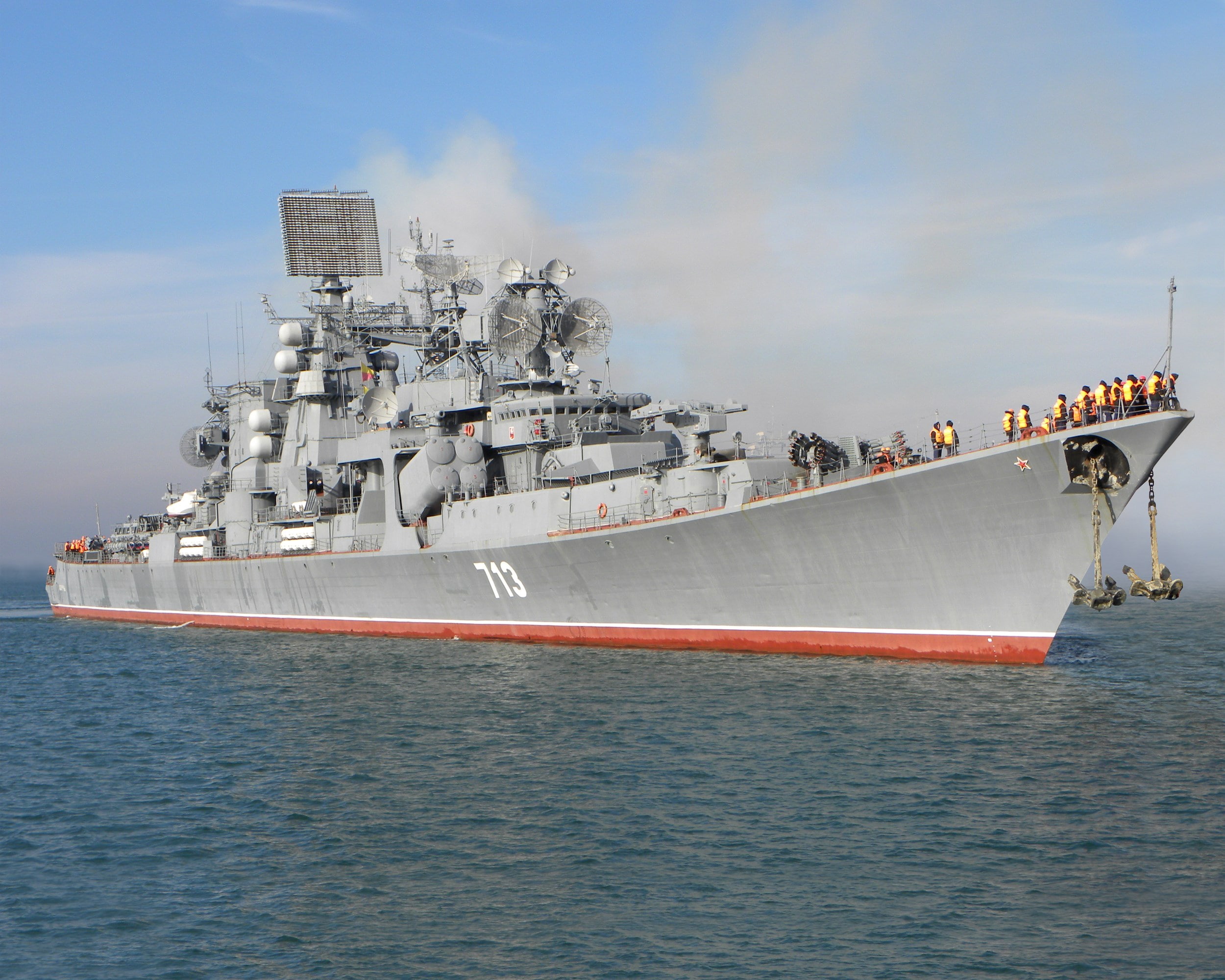 arrival, business, waterfront, water, sea, mode of transportation, incidental people, day, military, navy, ship, shipping, russian navy, 1080P, transportation, HD Wallpaper