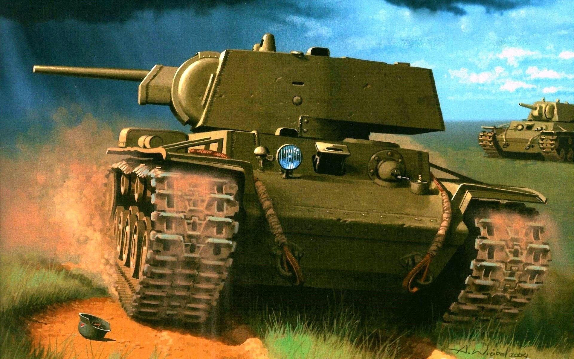 kliment voroshilov tank, 1080P, HD Wallpaper