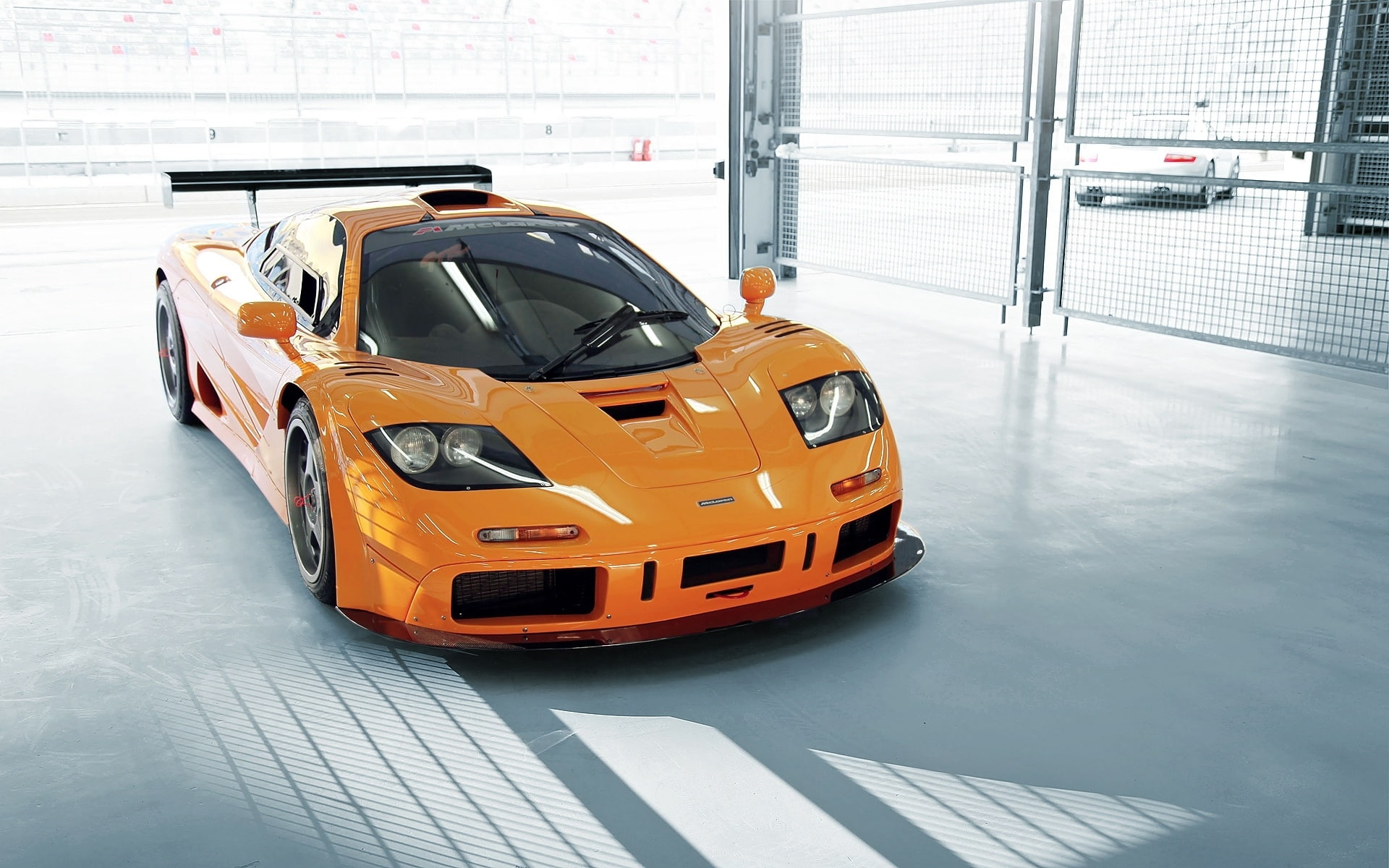 technology, orange, x, vehicles, mclaren, art, f, 1080P, hd, cars, HD Wallpaper