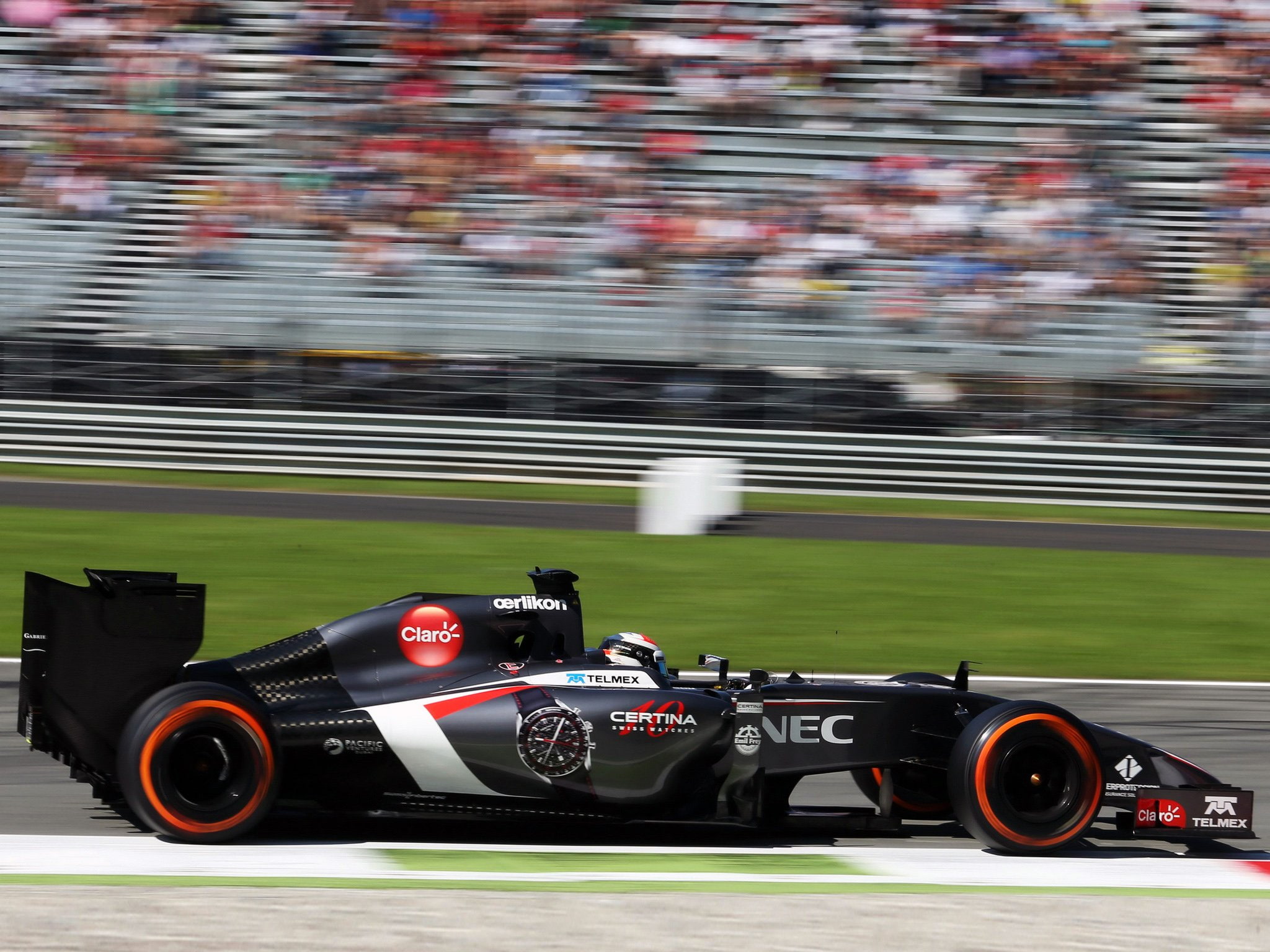 sauber, 1080P, c33, f-1, racing, 2014, formula, race, HD Wallpaper
