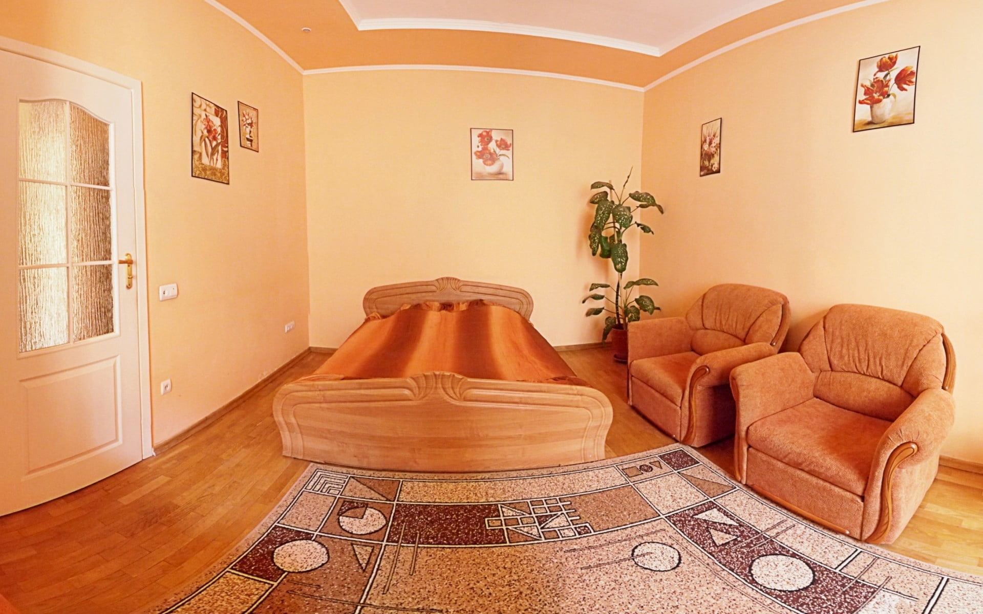 home showcase interior, wealth, home interior, 1080P, orange, chair, living room, wood, lifestyles, mattress, home, sofa, building, cozy, bedding, no people, HD Wallpaper