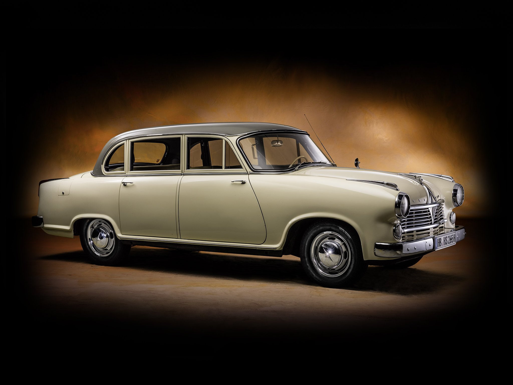 2400, borgward, 1080P, retro, pullman, hansa, 1956, HD Wallpaper