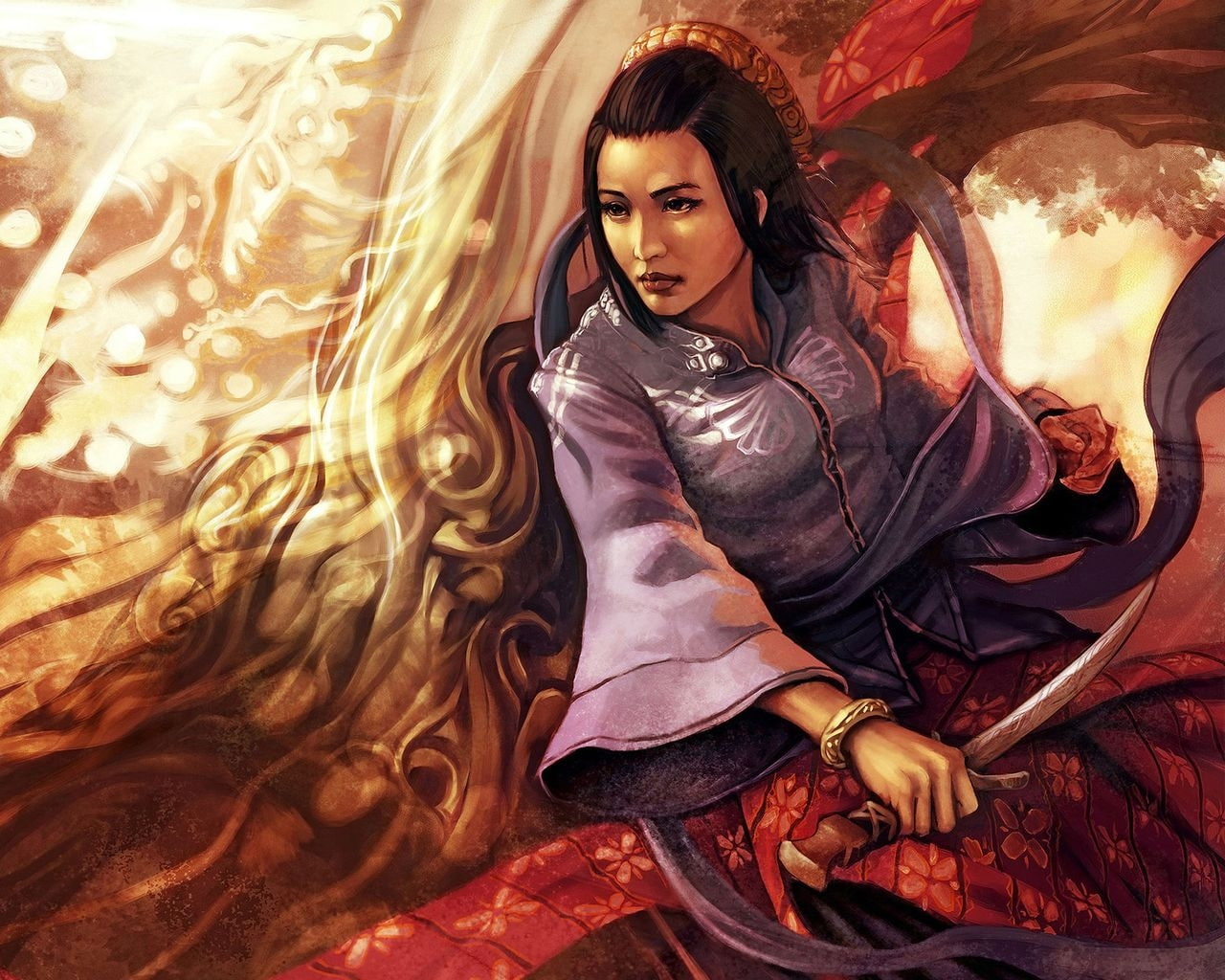 intention, knife, 720P, girl, HD Wallpaper