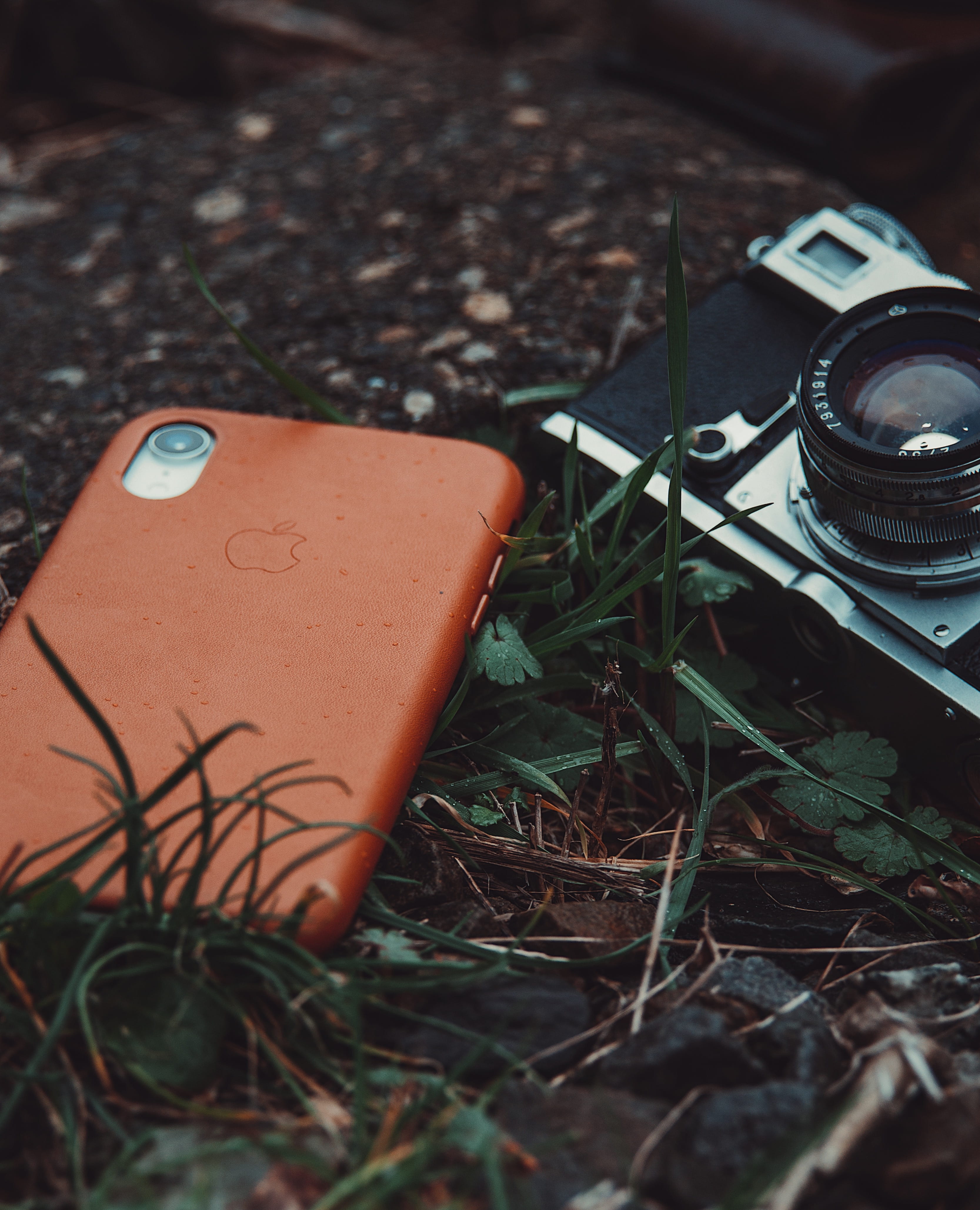 grass, selective focus, cassette player, electronics, lace, curtain, closeup, cell phone, phone, nature, flower, technology, camera lens, blossom, 4K, Phone HD Wallpaper