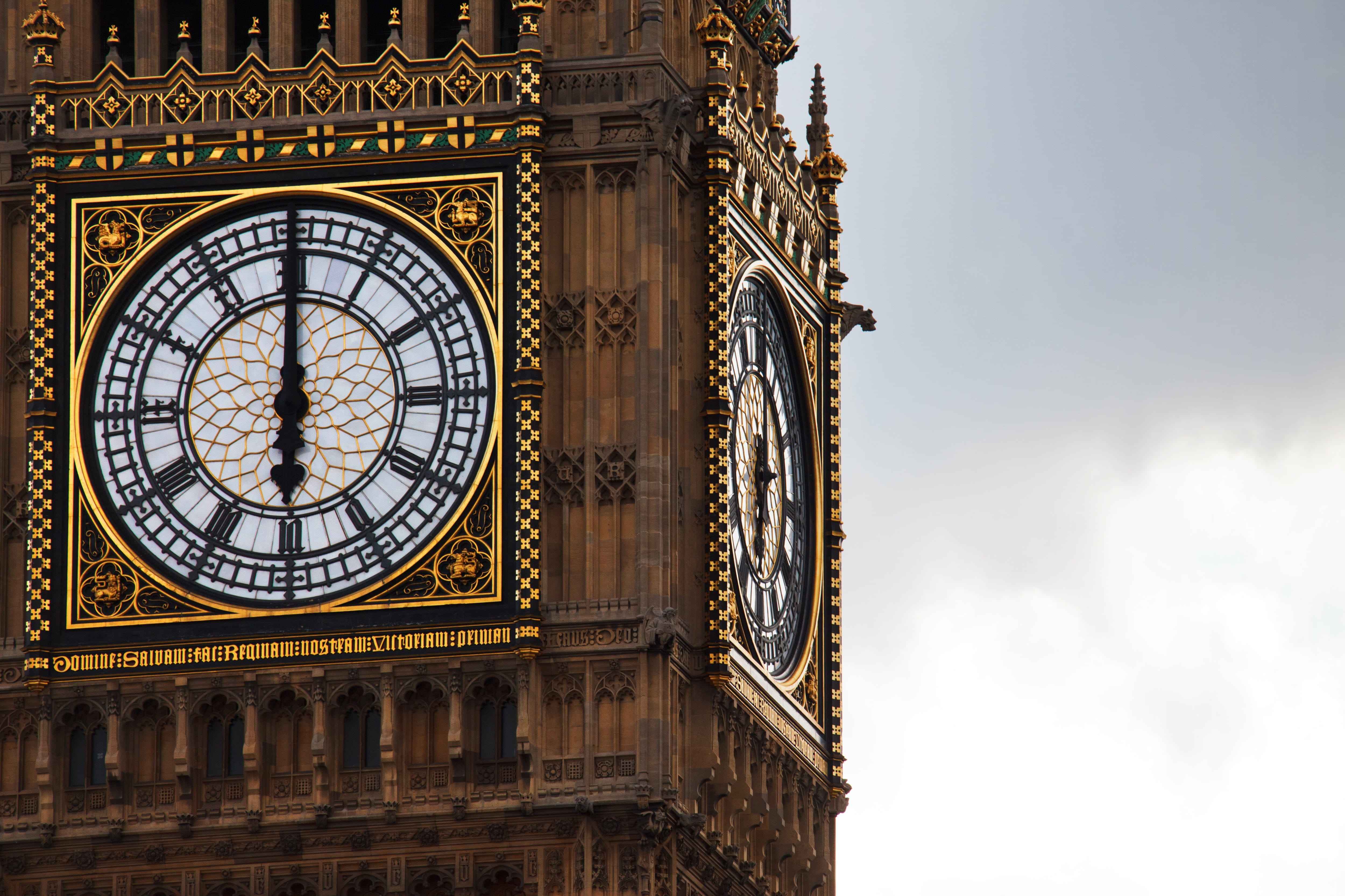 architecture, clock face, city, england, at 6, hands, travel, government, arrow, the past, ben, building, clock, showing, big, monument, tourism, ornate, HD Wallpaper