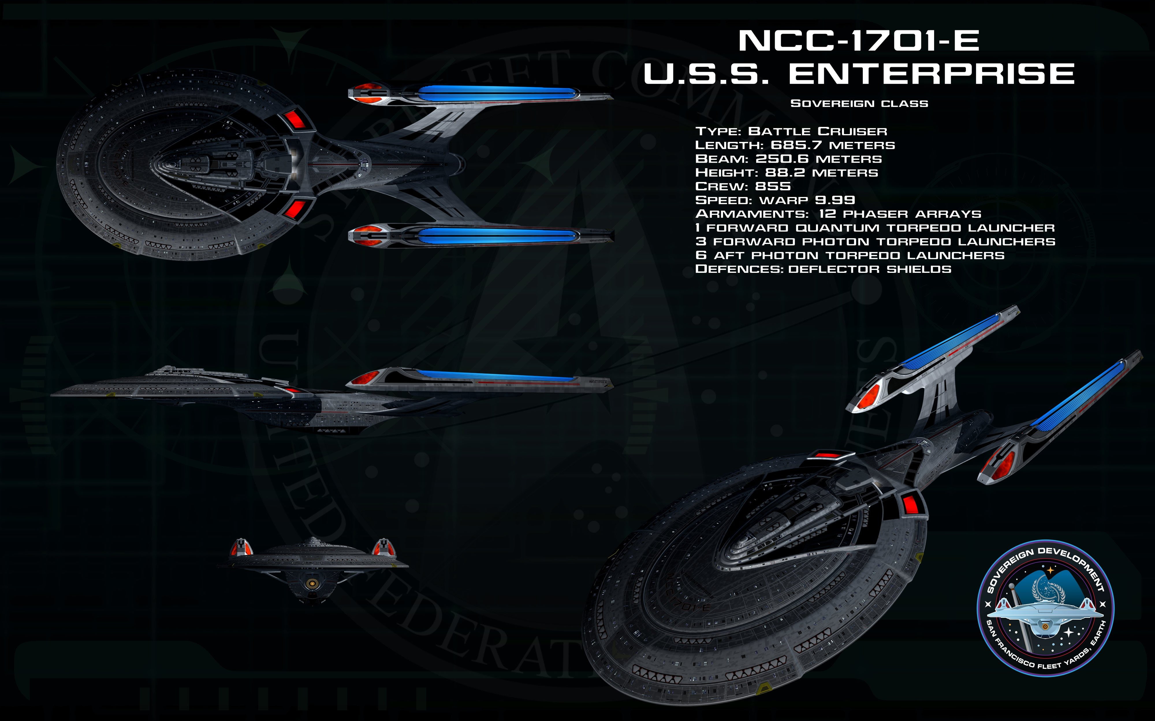USS Enterprise (spaceship), Star Trek, 4K, HD Wallpaper