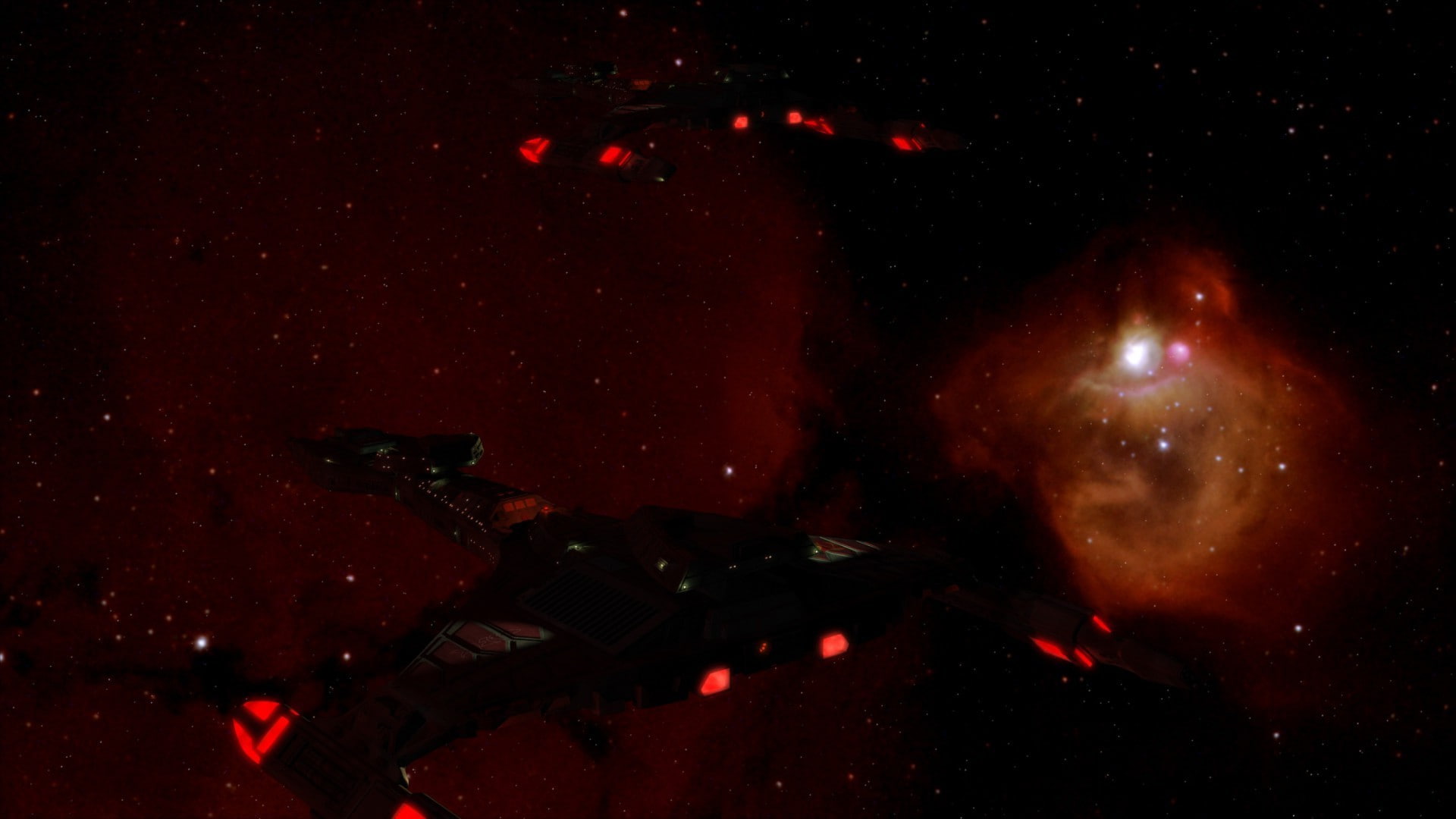 spaceship, Klingon, fantasy Art, 1080P, Star Trek, HD Wallpaper
