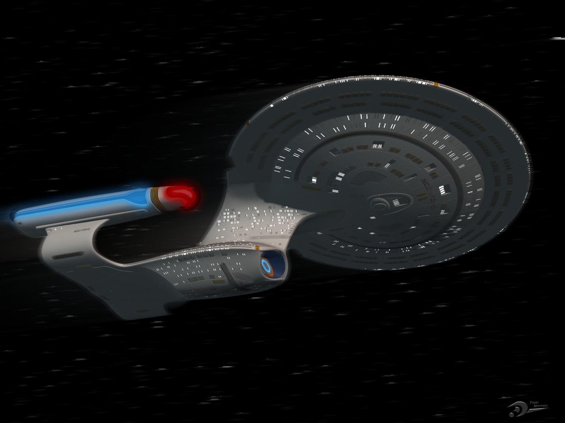 1080P, Star Trek: The Original Series, Klingon (Star Trek), Enterprise (Star Trek), Star Trek, HD Wallpaper
