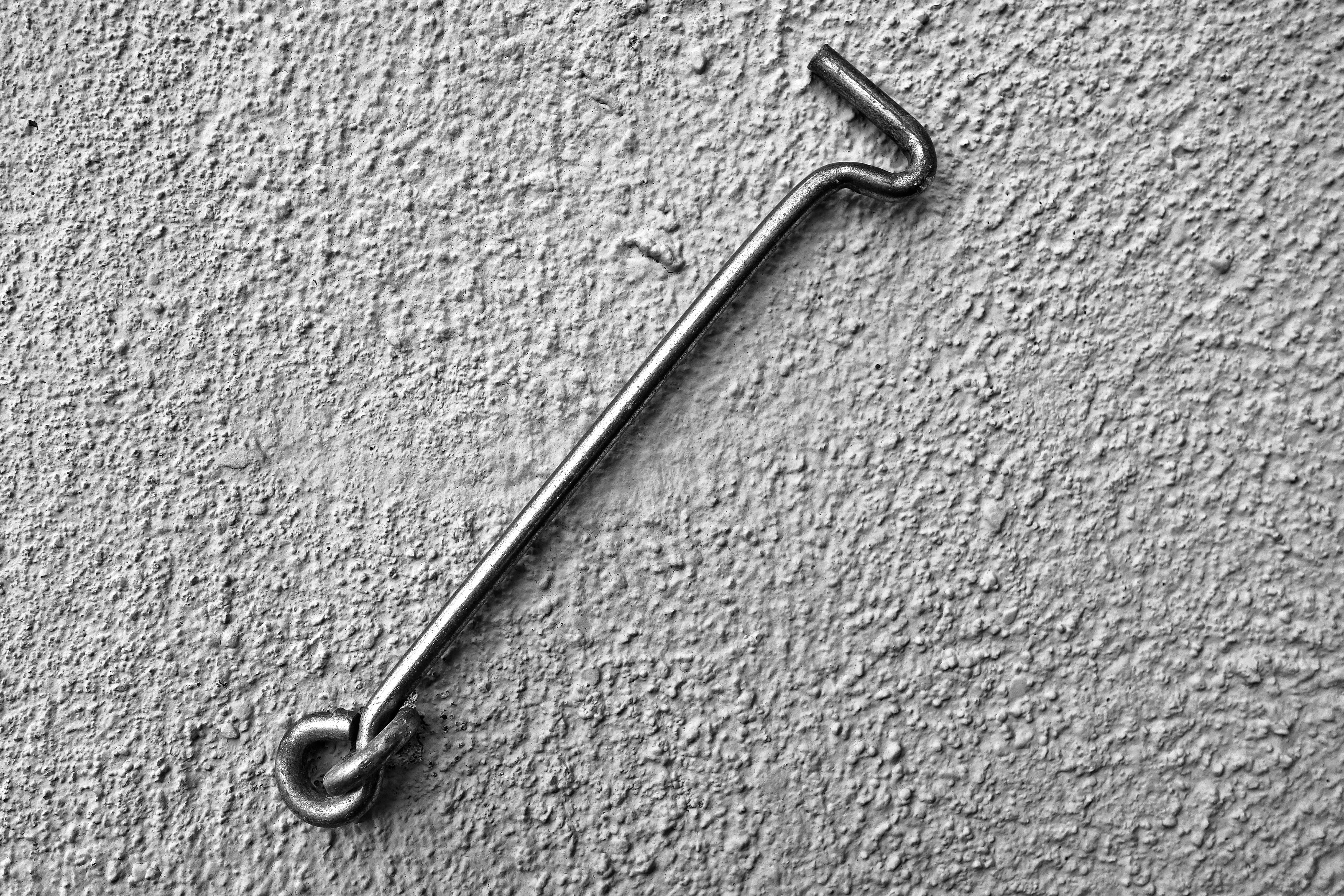 metal hook, door, surface, hook, day, outdoors, still life, entrance, full frame, no people, link, hold, metal, 4K, fasten, architecture, nail, rough, HD Wallpaper