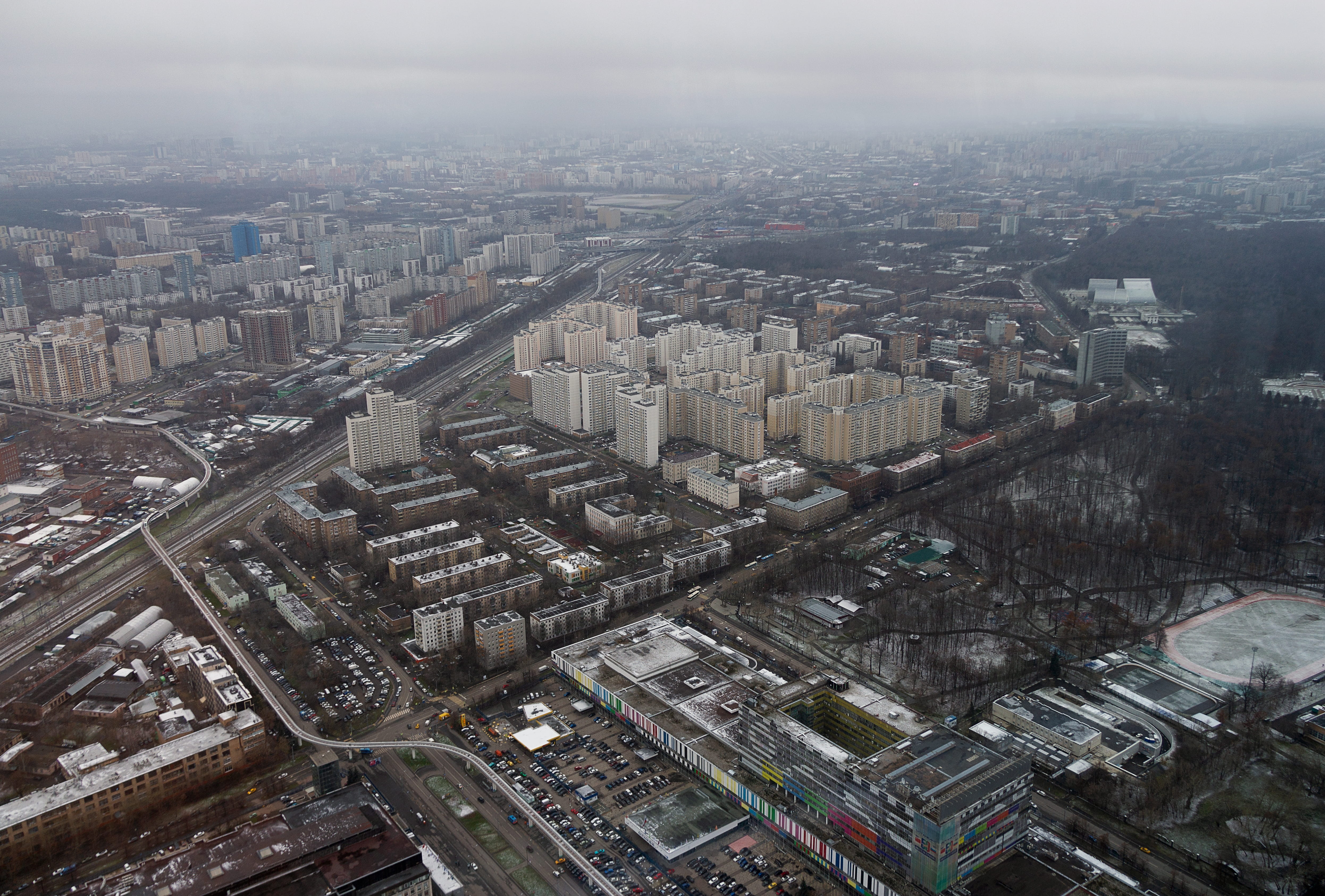 road, plan, cityscape, urban, outdoors, town, vehicle, landscape, architecture, pollution, photography, modern, scenery, train, residential district, transportation, HD Wallpaper